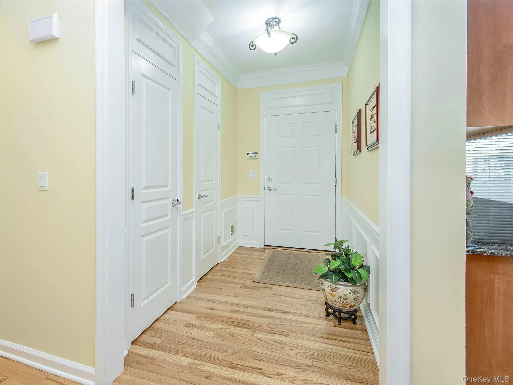 Welcoming foyer with closet and large pantry. Welcoming foyer with closet and large pantry.