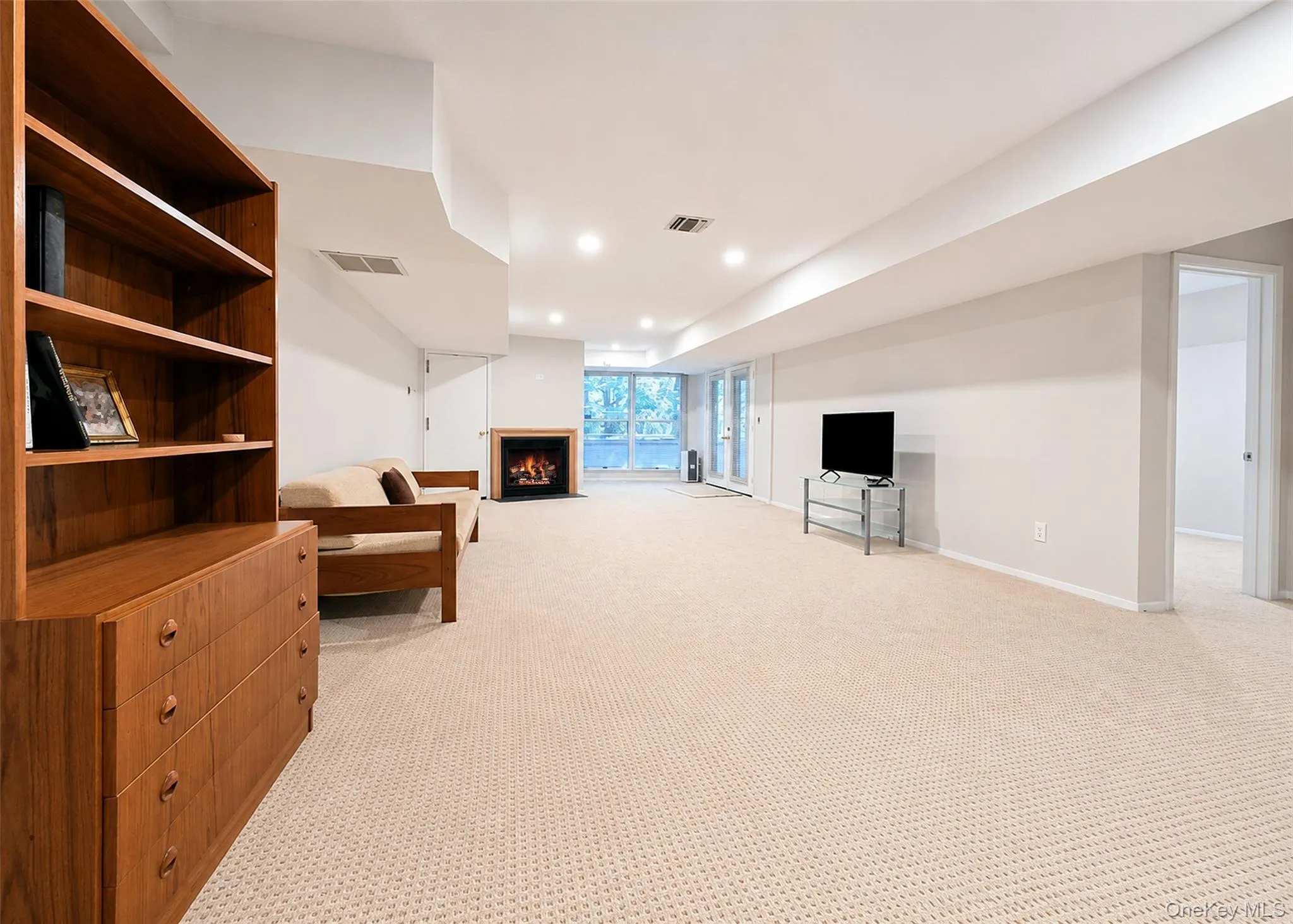 Den With Fireplace Den With Fireplace
