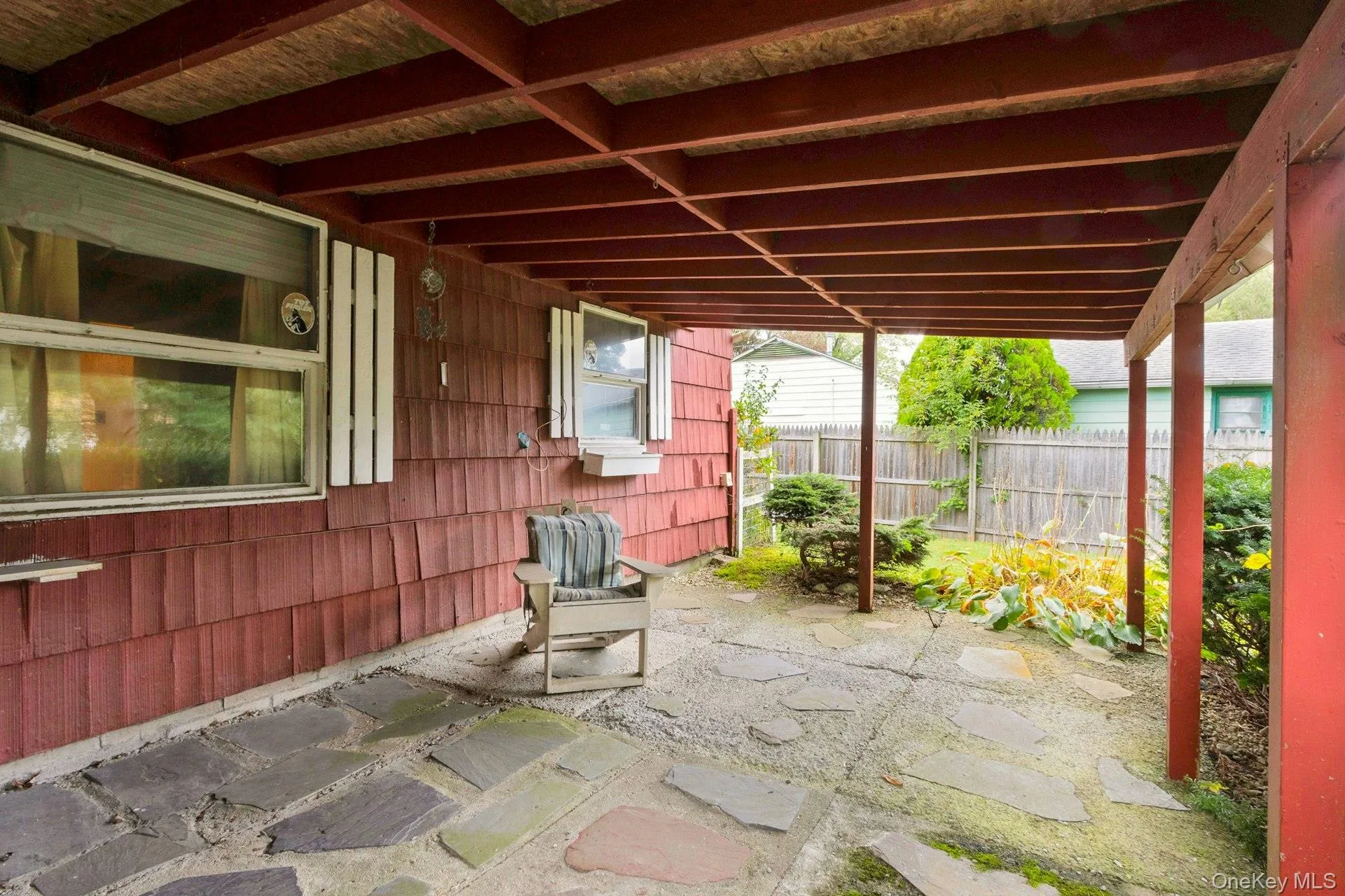 Covered patio Covered patio