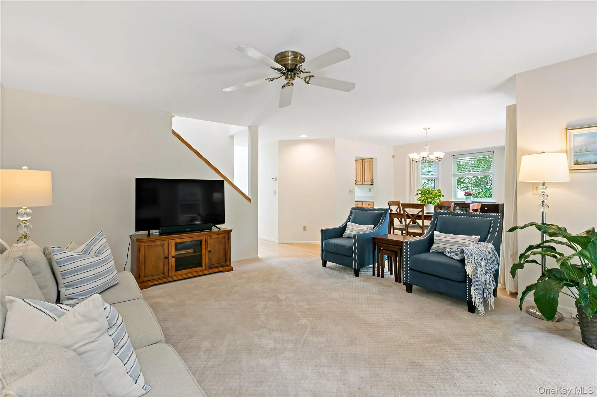 Open Floor Plan. Living Room & Dining Room Beyond. Open Floor Plan. Living Room & Dining Room Beyond.