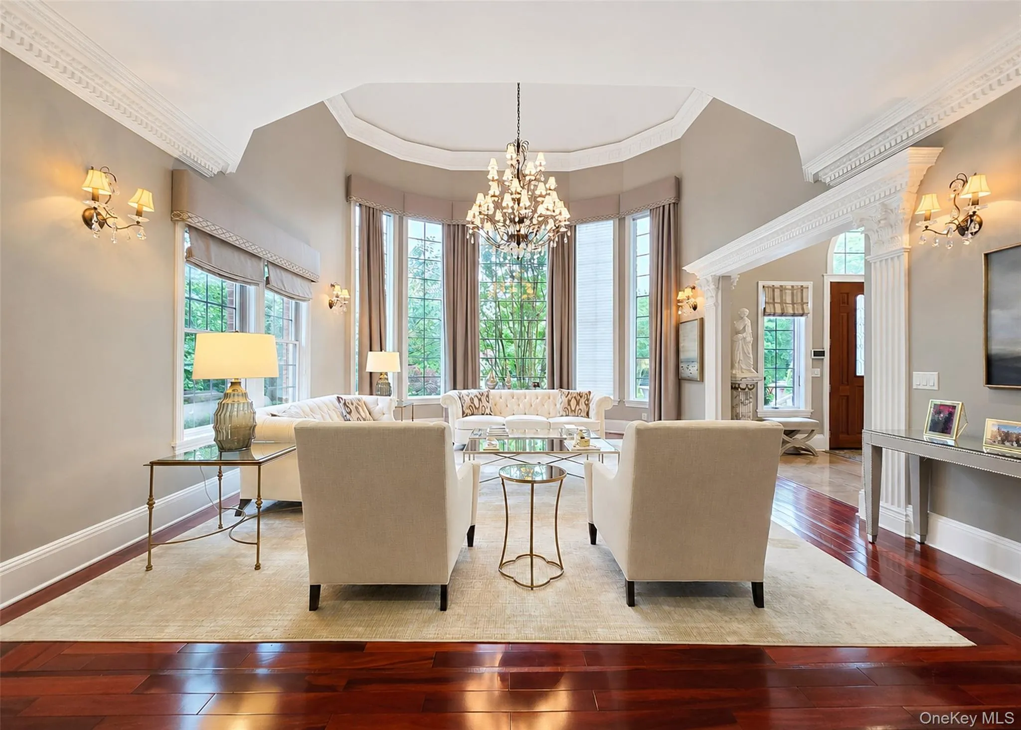 Formal Living Room Custom Designed Finishes Formal Living Room Custom Designed Finishes