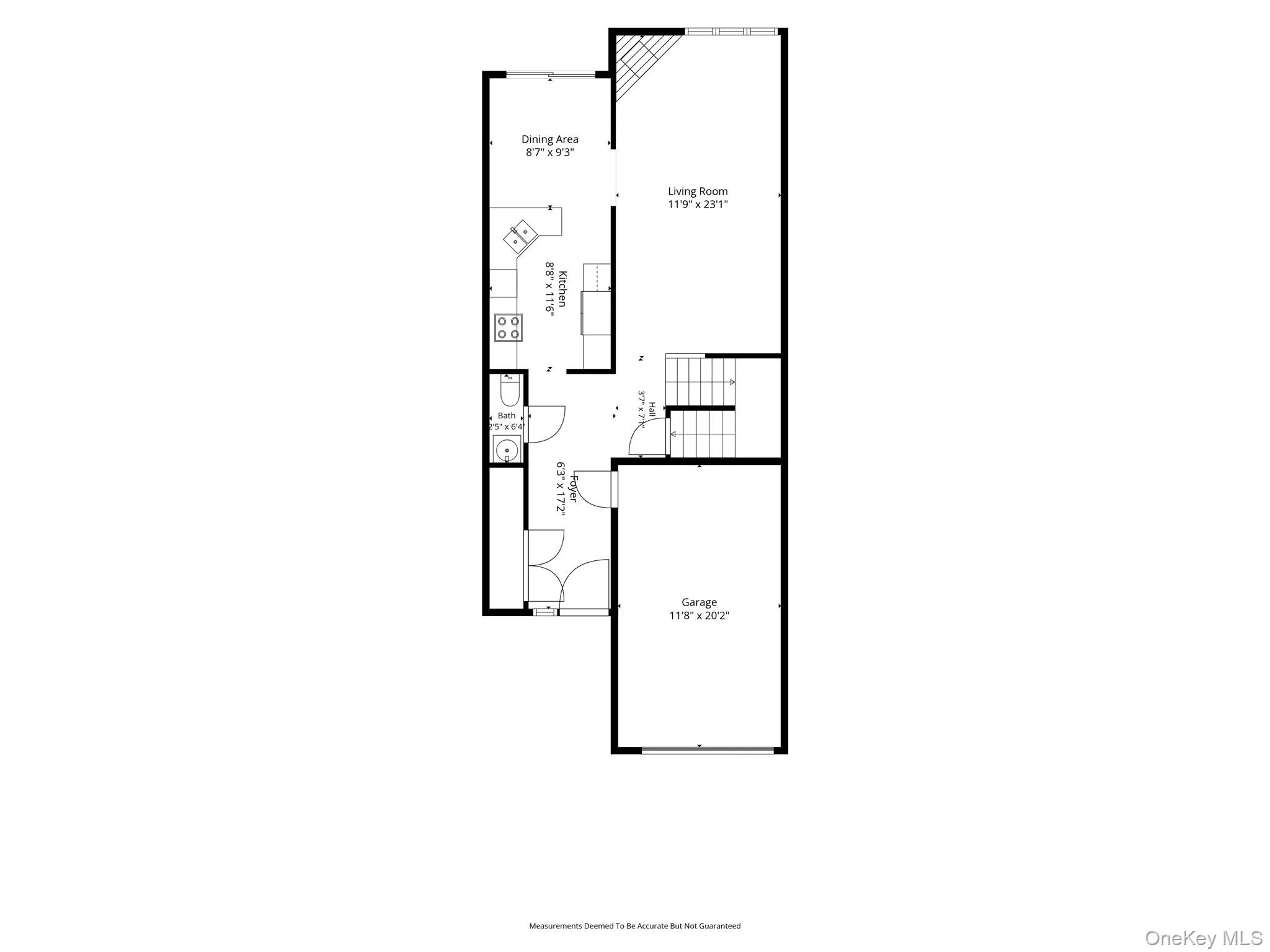 Main level floor plan Main level floor plan