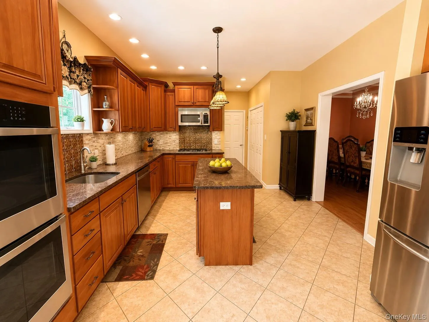 Custom Cabinets with double over and cook top with Pot Filler Custom Cabinets with double over and cook top with Pot Filler