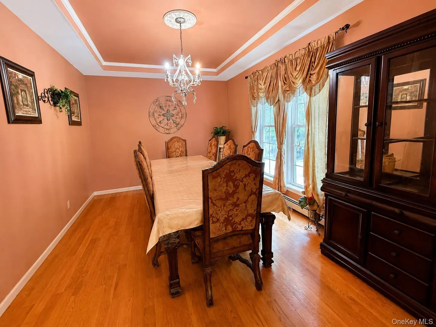 Formal Dining room with Custom Tray Ceiling Formal Dining room with Custom Tray Ceiling