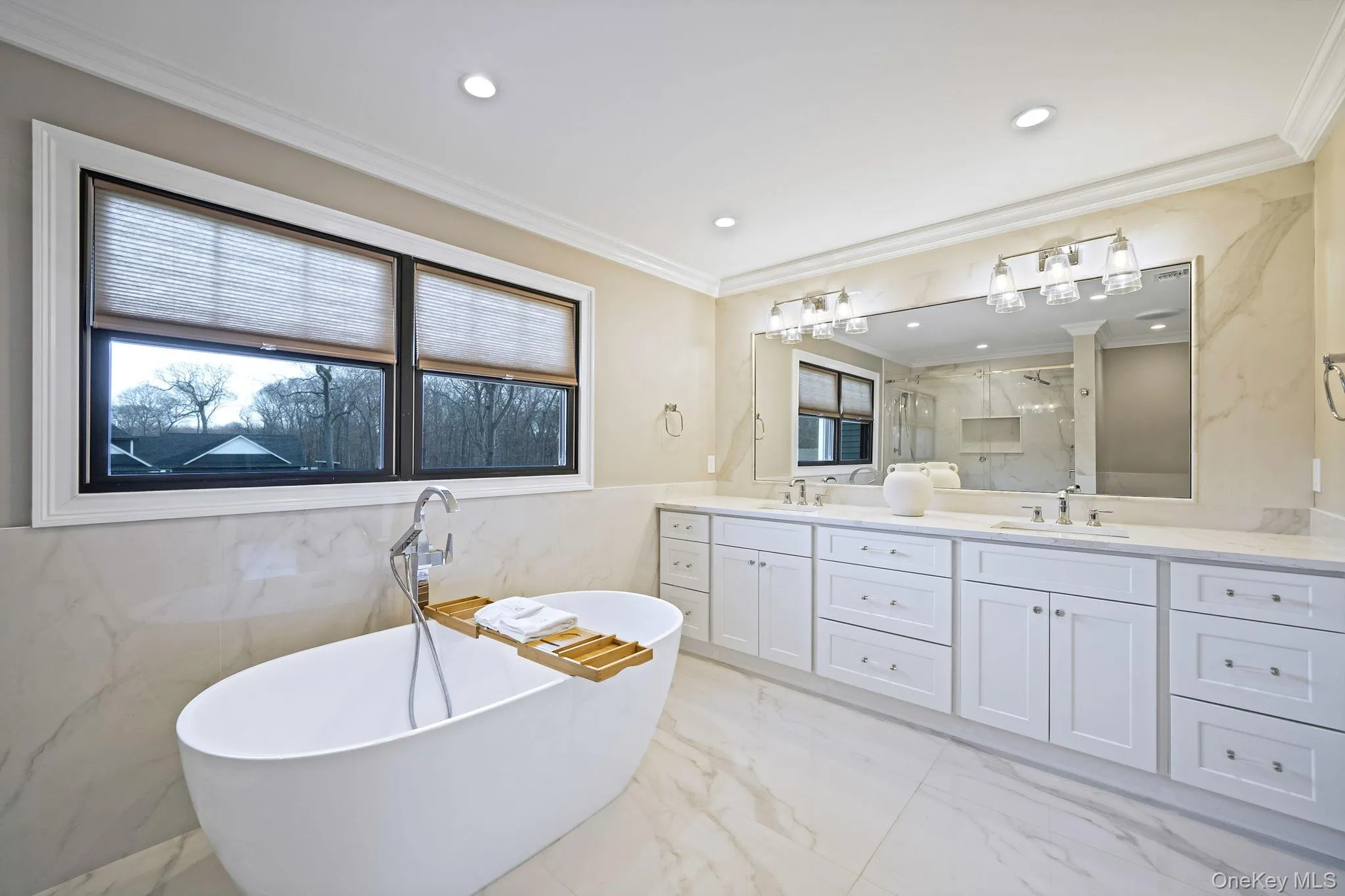 Soaking Tub and Separate Standing Shower Soaking Tub and Separate Standing Shower