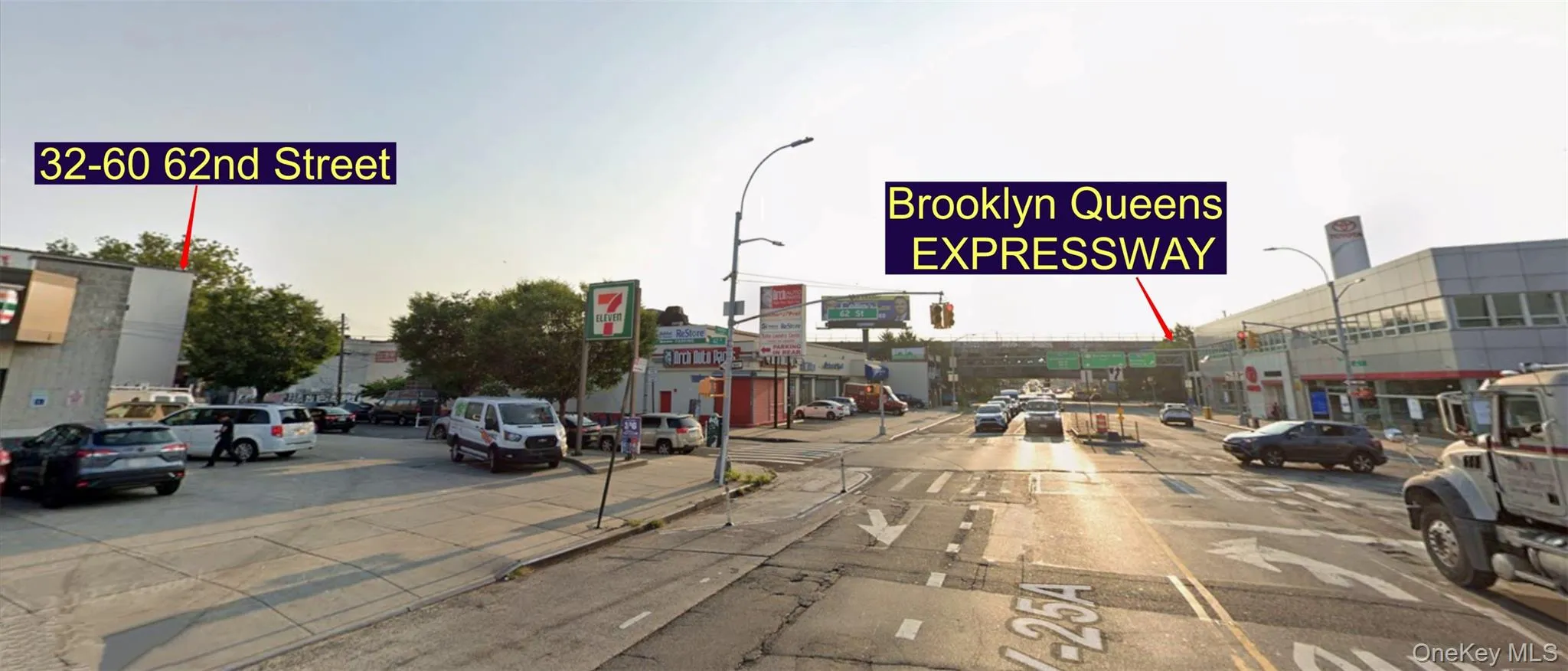 Ramp to the Brooklyn Queens Expressway is only 200 feet away Ramp to the Brooklyn Queens Expressway is only 200 feet away