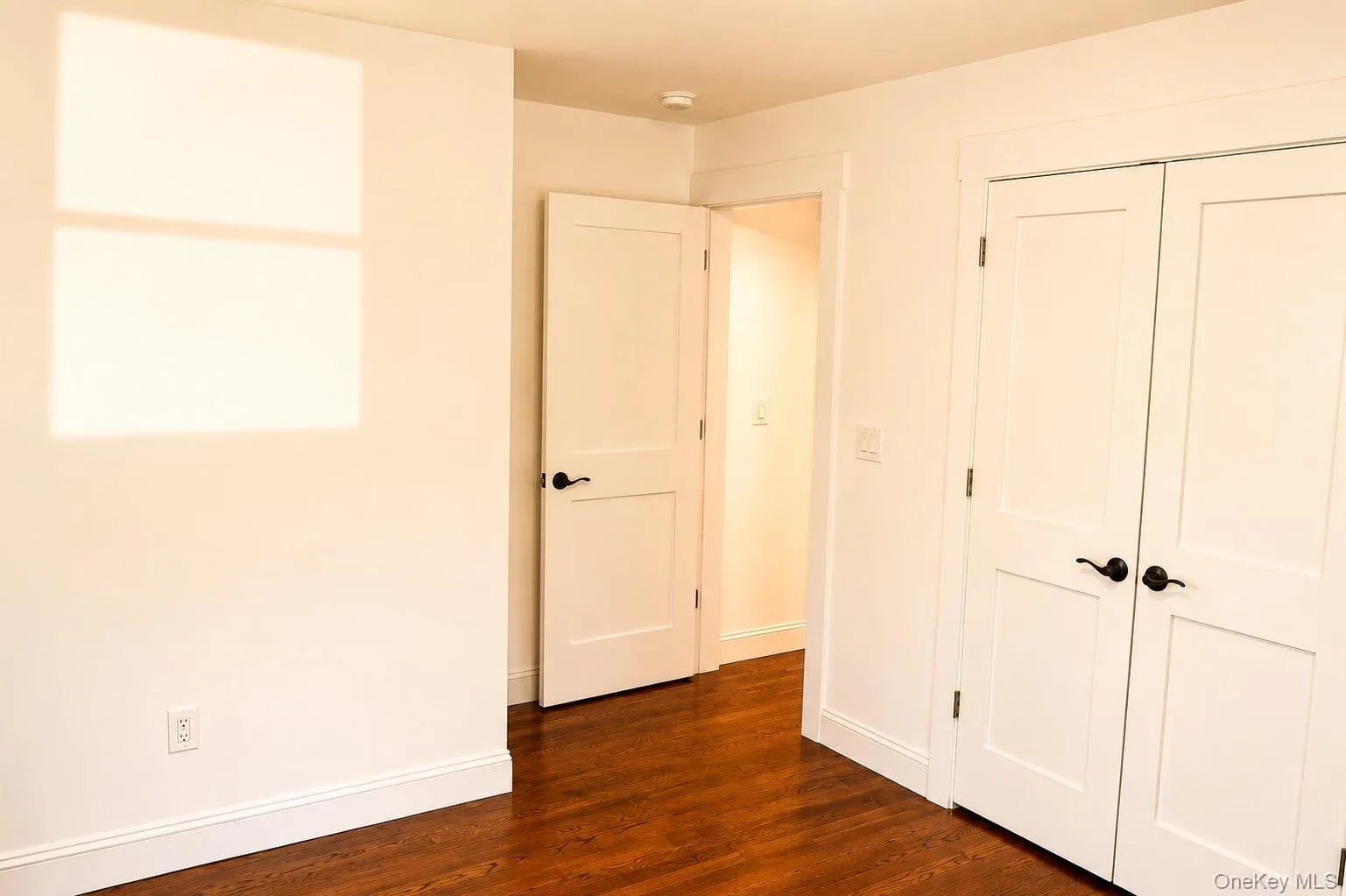 Bedroom #2 entryway and closet Bedroom #2 entryway and closet