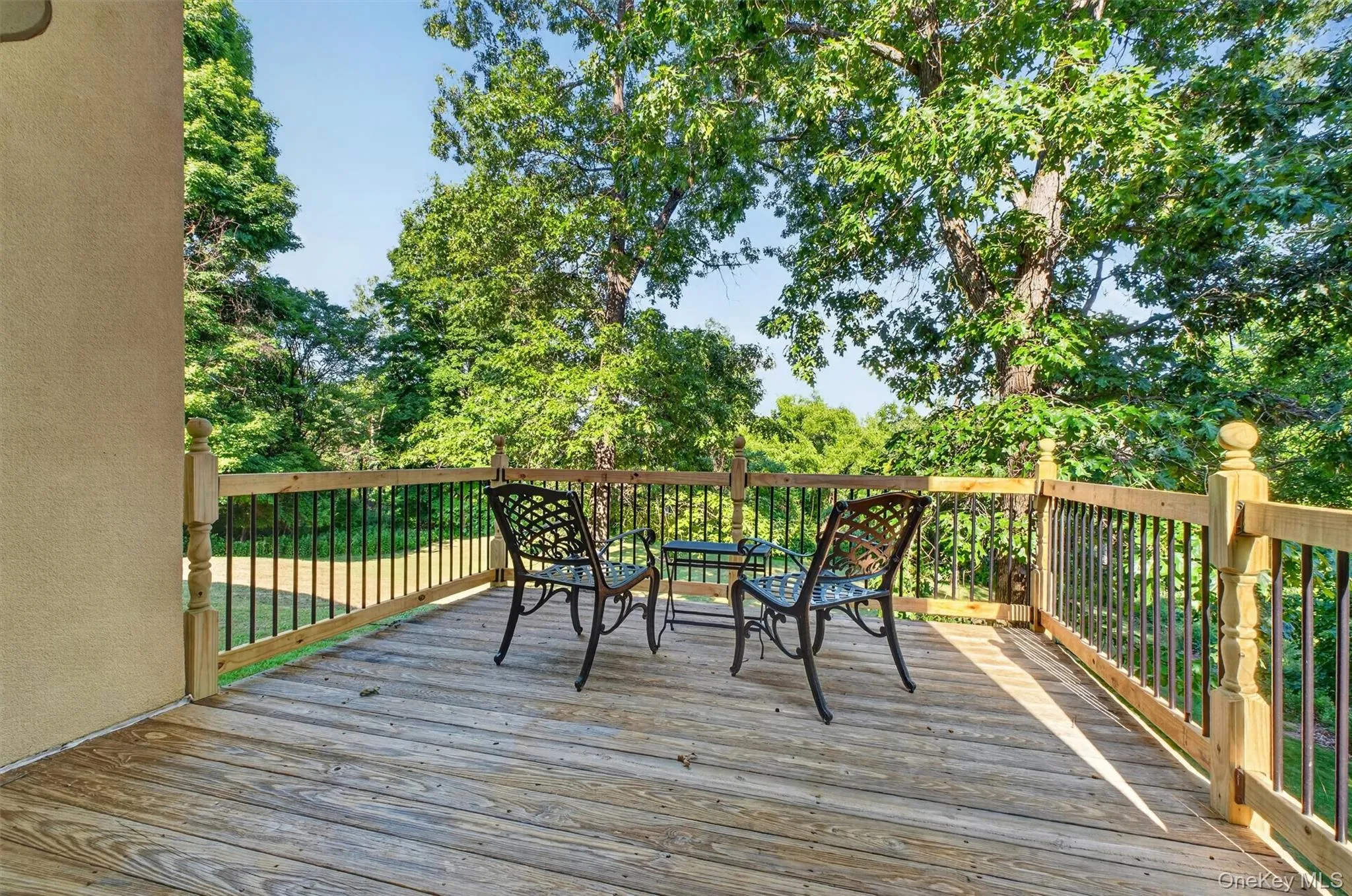 Deck off of family Room Deck off of family Room