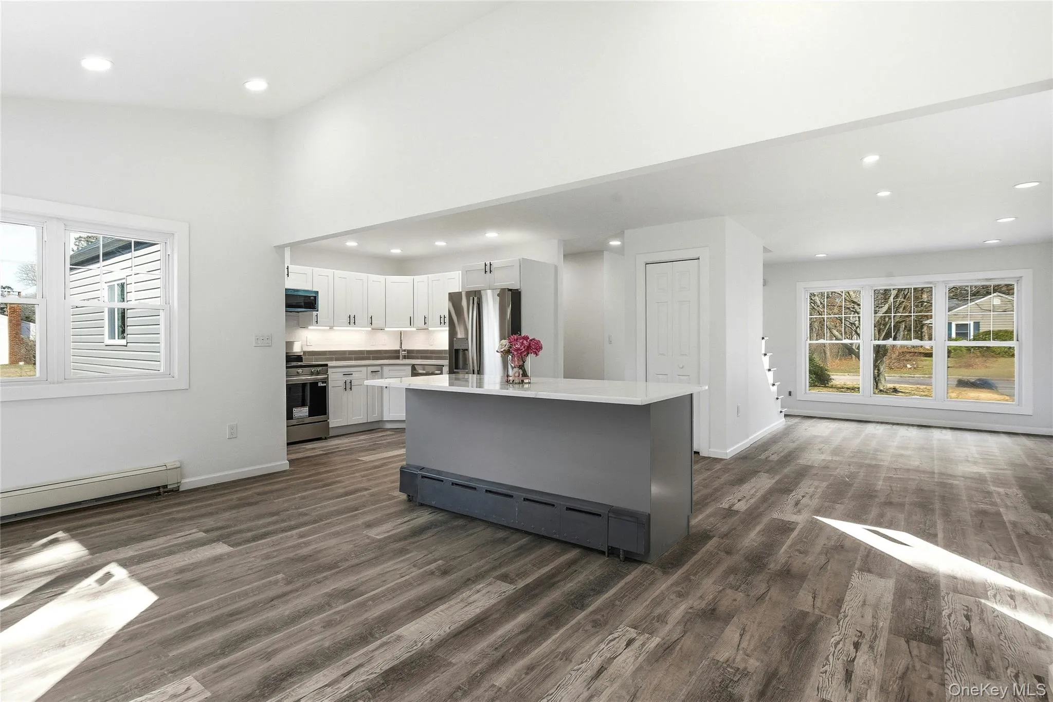 Open floor plan Open floor plan