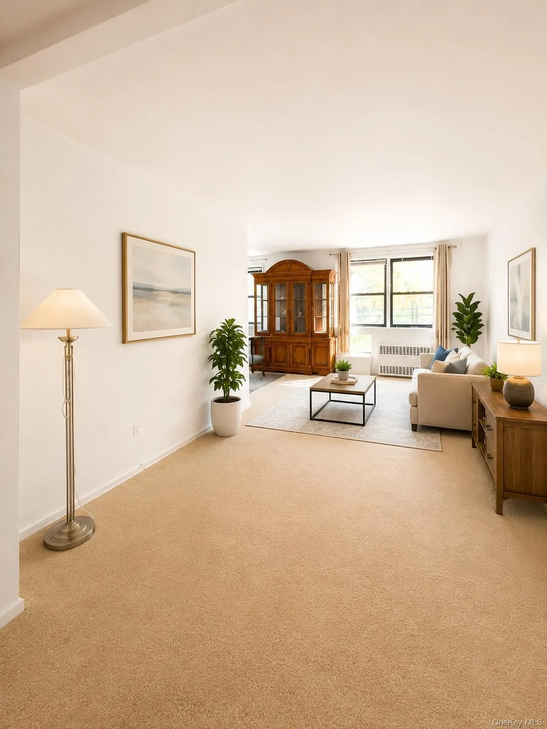 staged living room staged living room