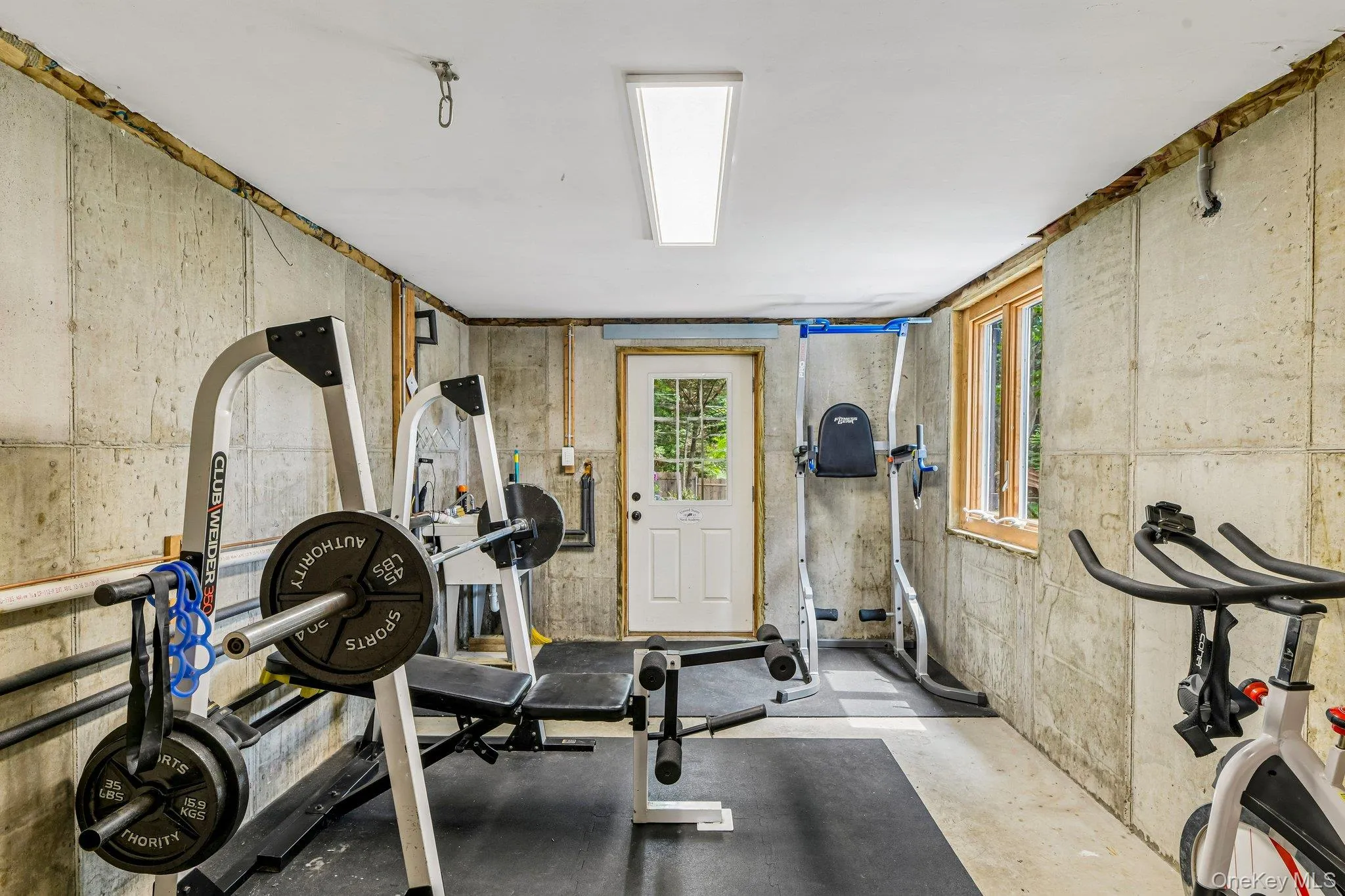Home Gym with Outside Entrance Home Gym with Outside Entrance