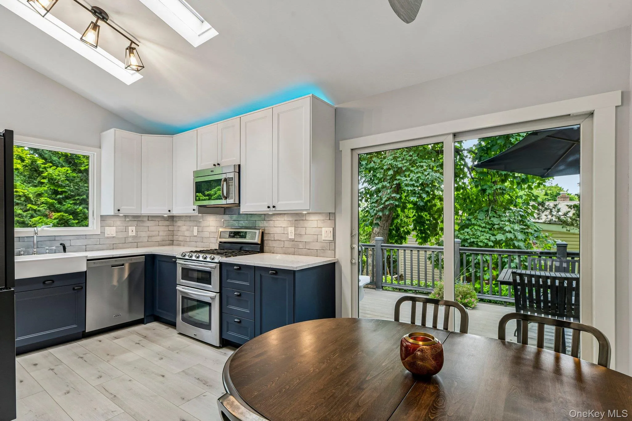 Eat-In Kitchen with Access to Composite Deck Eat-In Kitchen with Access to Composite Deck