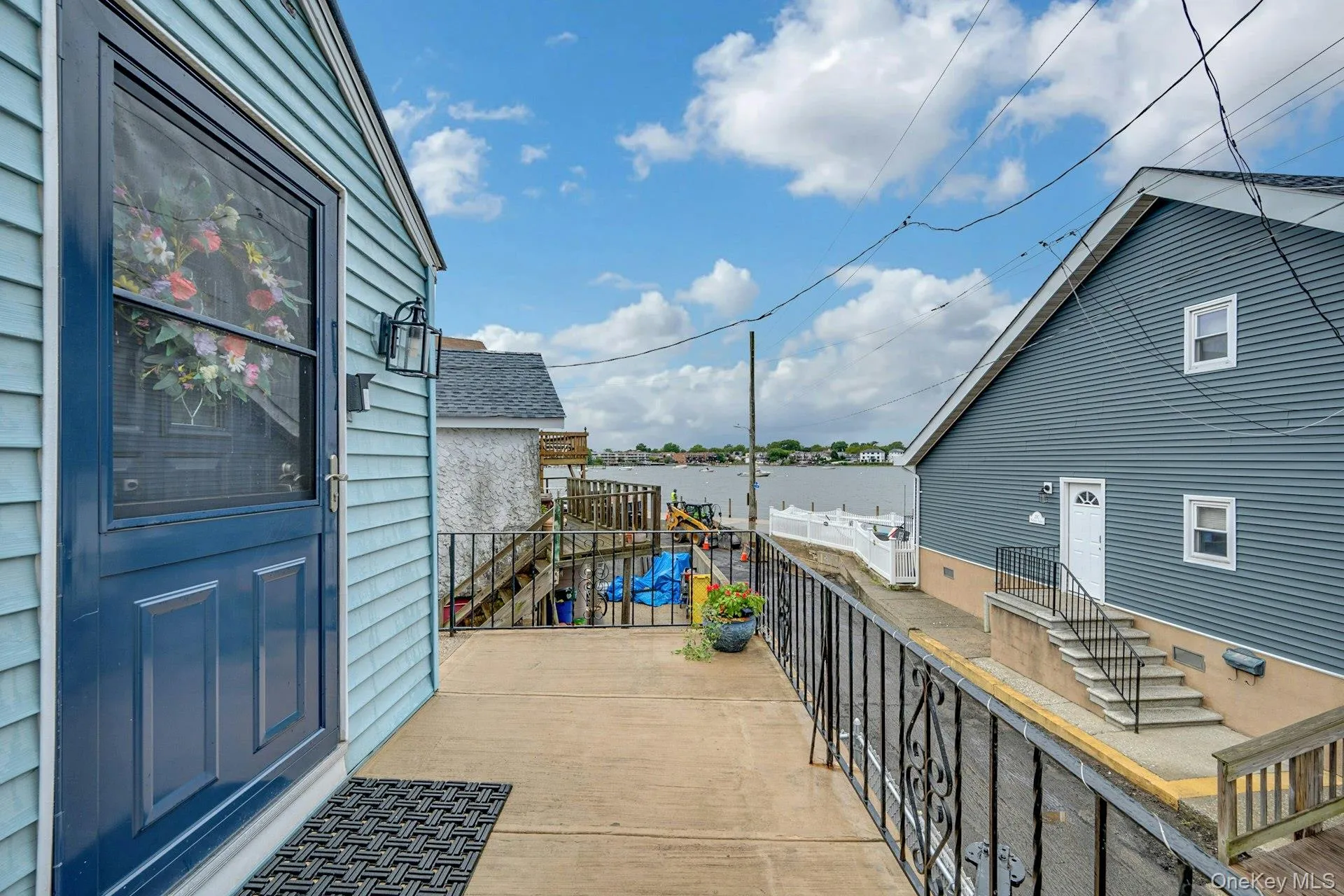 Enjoy deck + water views Enjoy deck + water views