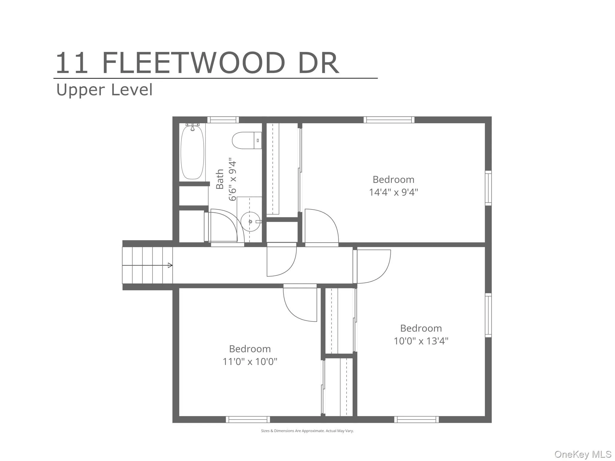 Upper Level Floorplan Upper Level Floorplan