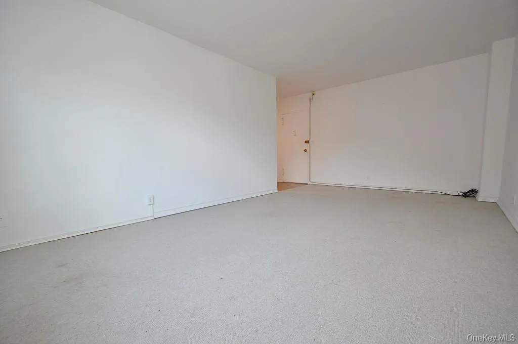 The living room has covered parquet floors, Western exposures. The living area is approx. 20'-11" x 11'-7" The living room has covered parquet floors, Western exposures. The living area is approx. 20'-11" x 11'-7"
