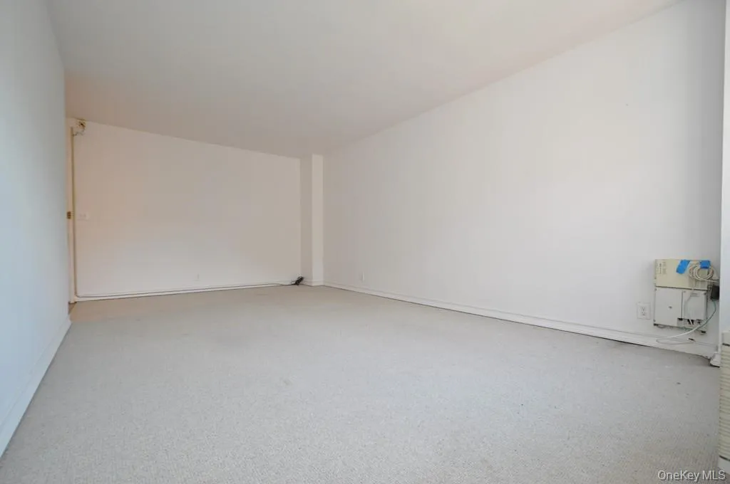The living room has covered parquet floors, Western exposures. The living area is approx. 20'-11" x 11'-7" The living room has covered parquet floors, Western exposures. The living area is approx. 20'-11" x 11'-7"