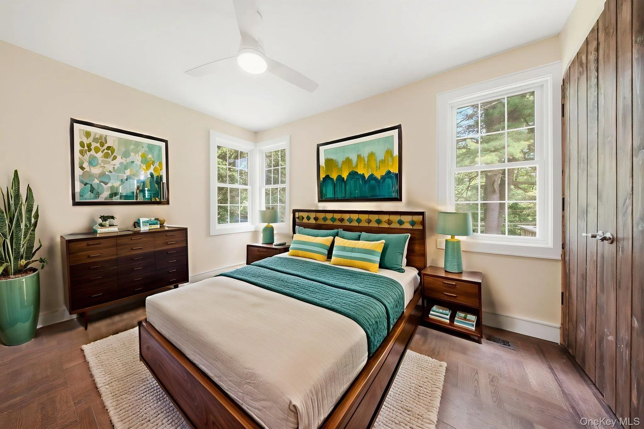 Bedroom main house Virtually Staged.. Bedroom on the first floor Bedroom main house Virtually Staged.. Bedroom on the first floor