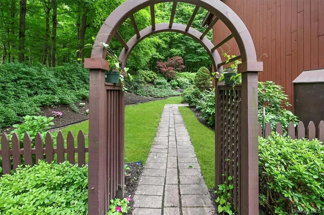 The arbor is the gateway to your backyard. The arbor is the gateway to your backyard.