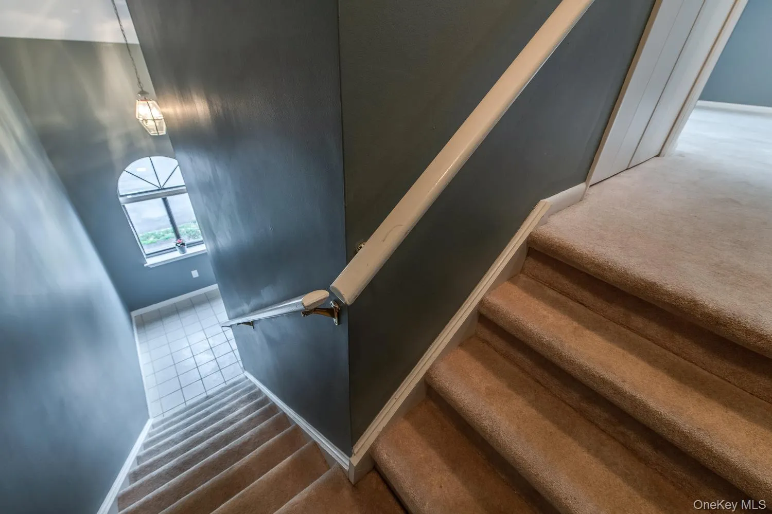 Stairs to living space Stairs to living space
