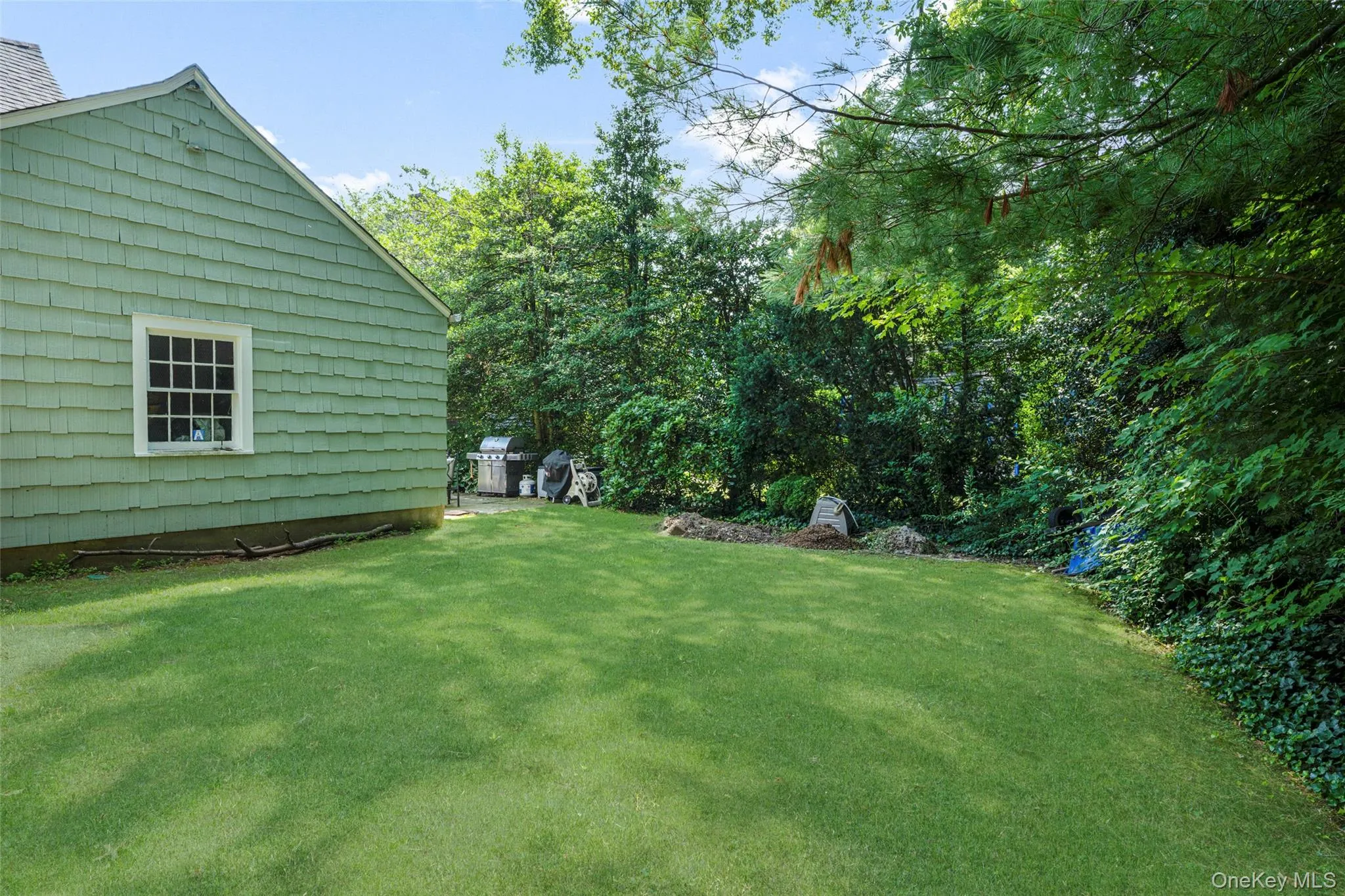 Large backyard Large backyard