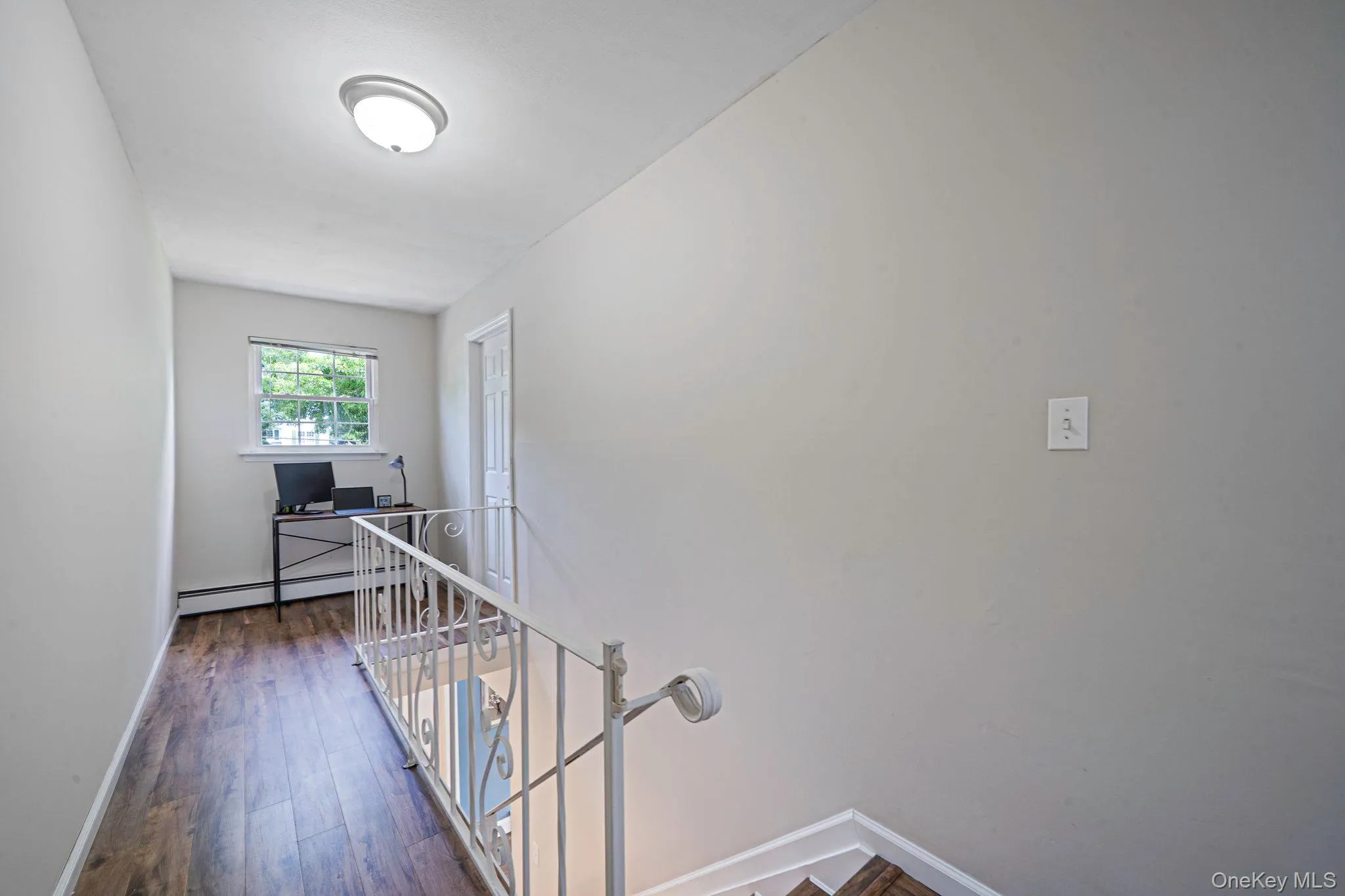 2nd floor hallway landing with study nook 2nd floor hallway landing with study nook