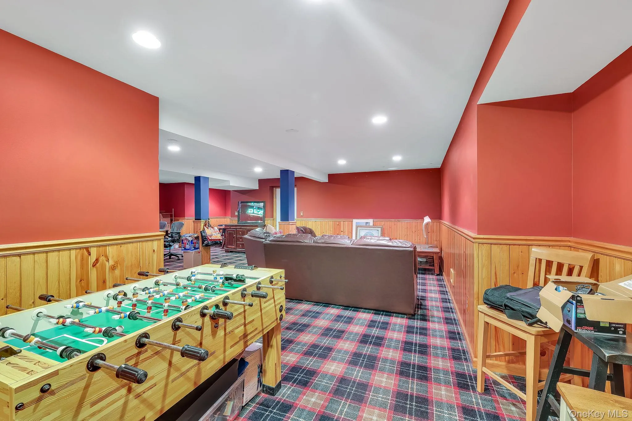 Finished Walk out Basement- Enormous Recreation Room Finished Walk out Basement- Enormous Recreation Room