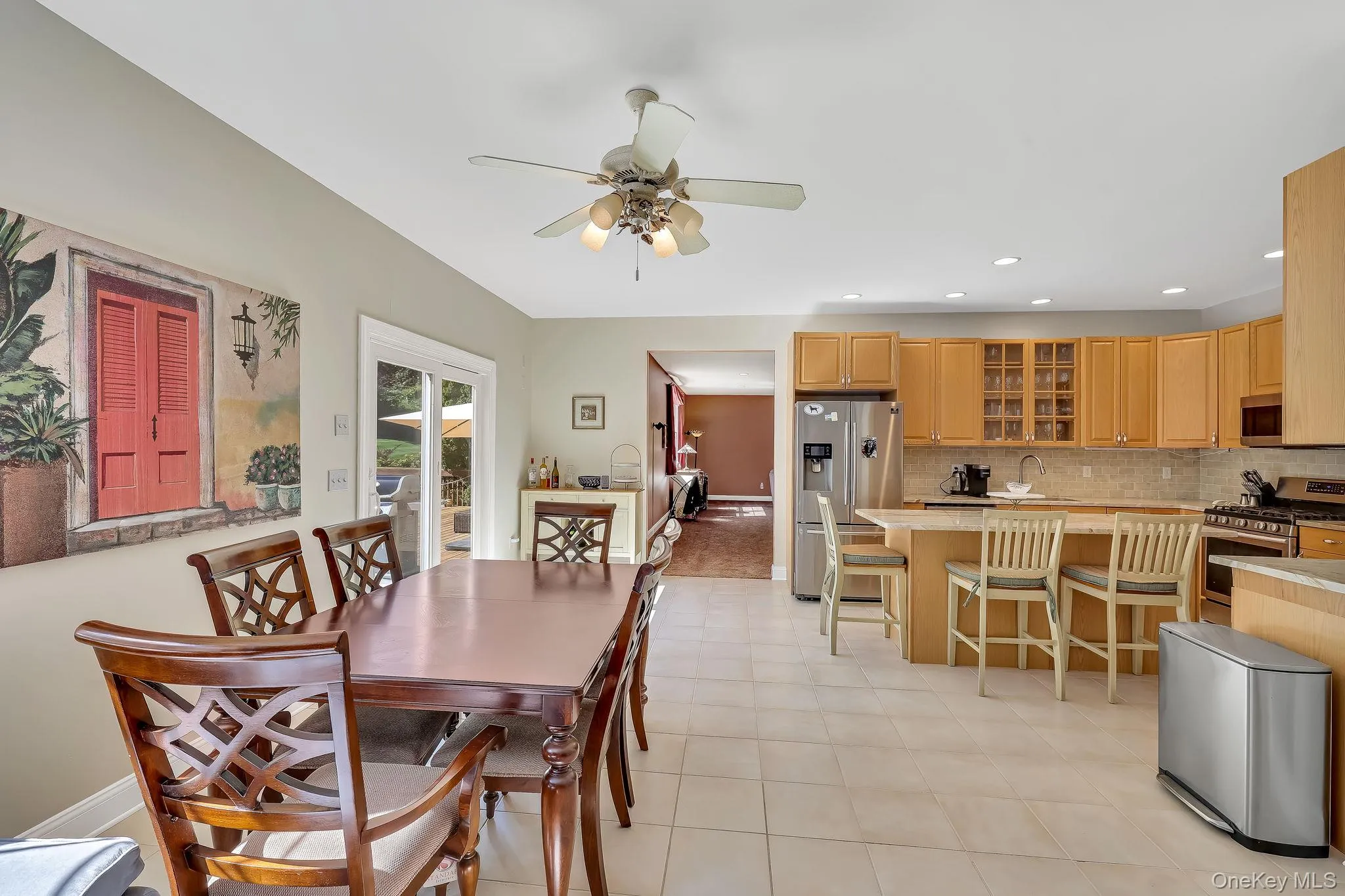 Extra space for more dining Extra space for more dining