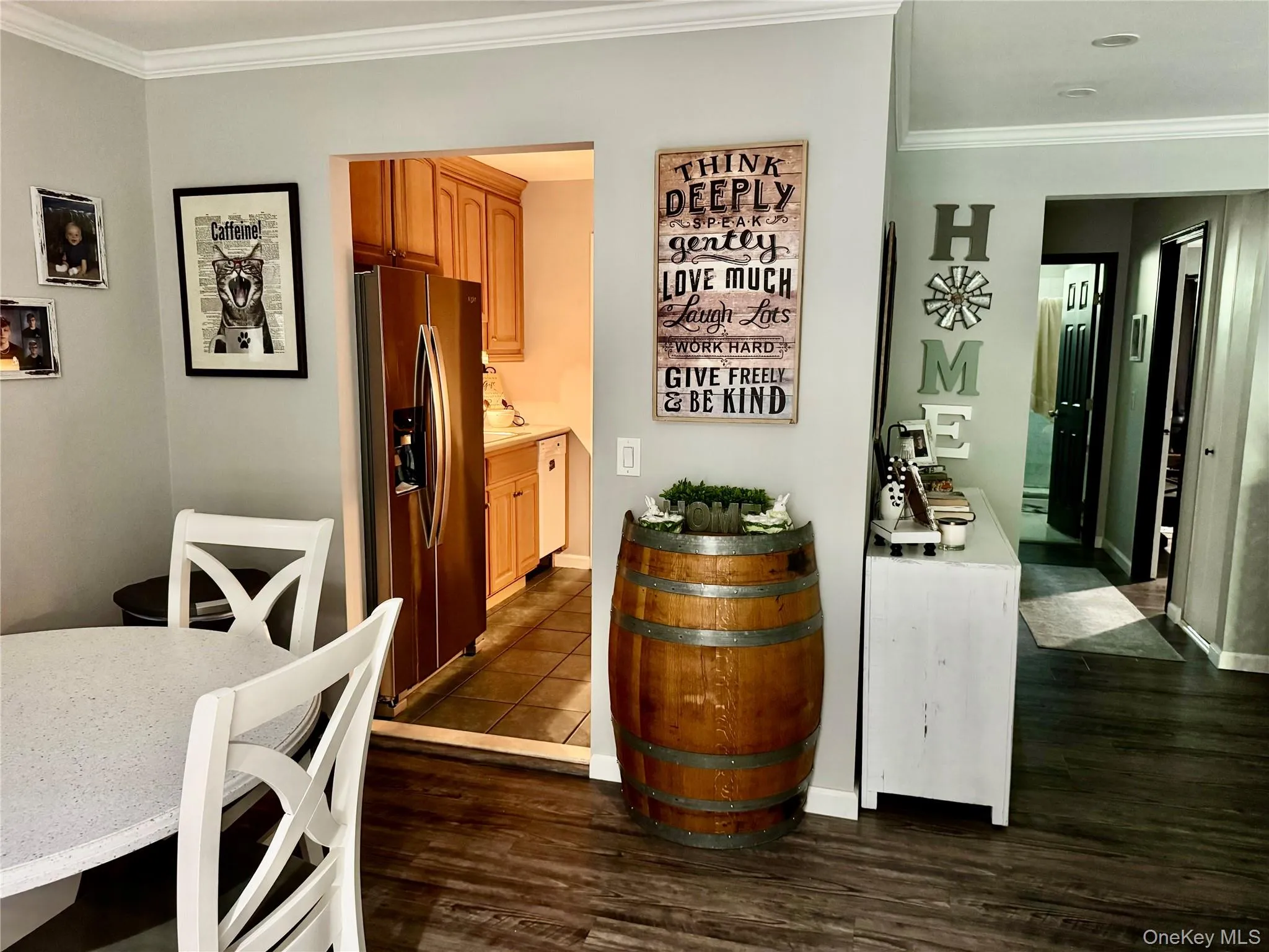 Dining area and Kitchen Dining area and Kitchen