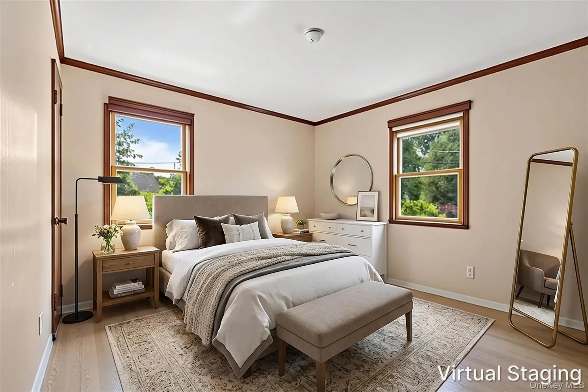 Virtually Staged First Floor Bedroom #1 Virtually Staged First Floor Bedroom #1