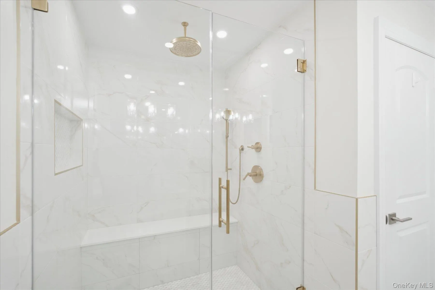 Large Shower in Primary Bathroom Large Shower in Primary Bathroom