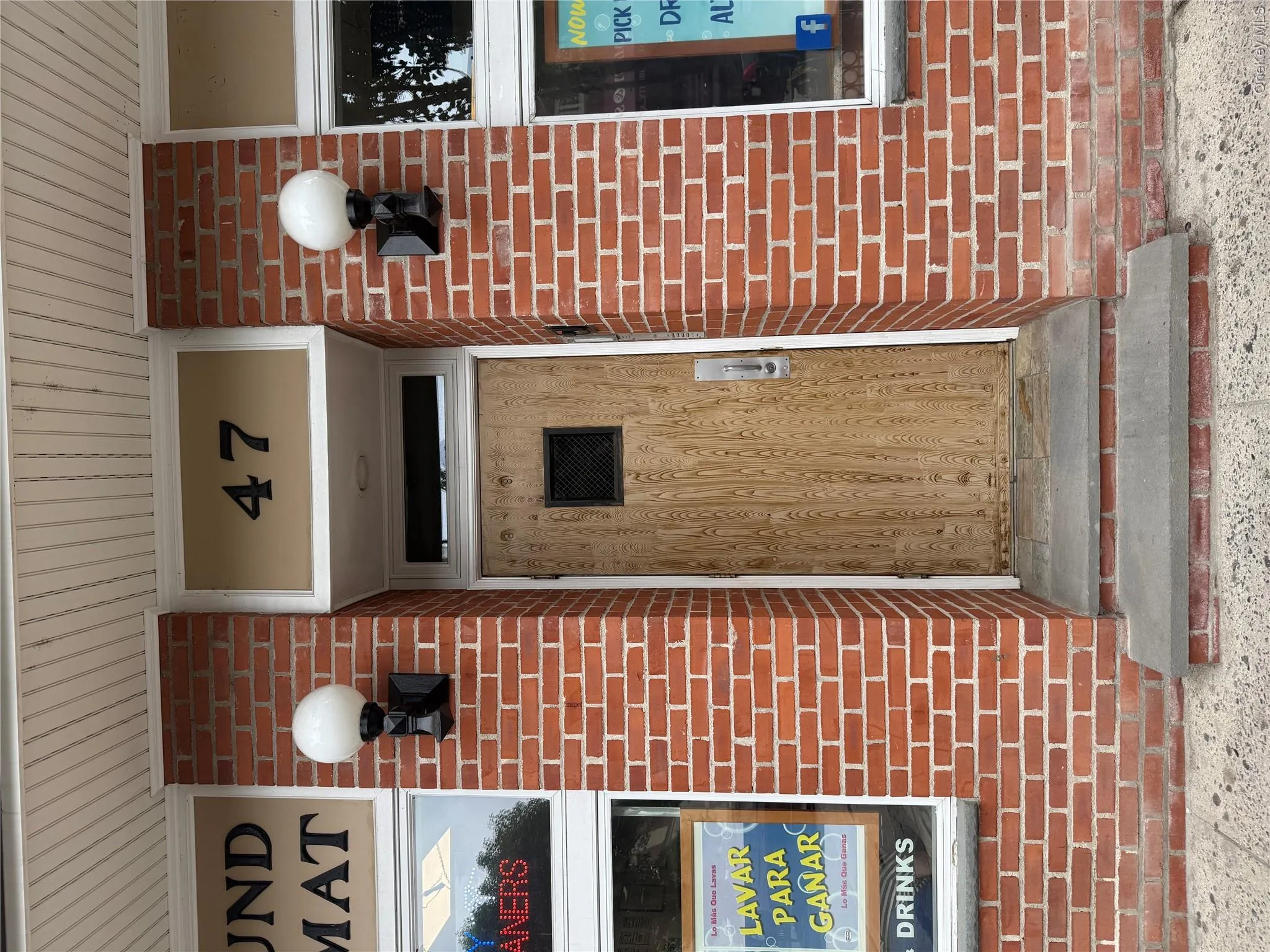 Front door on street Front door on street