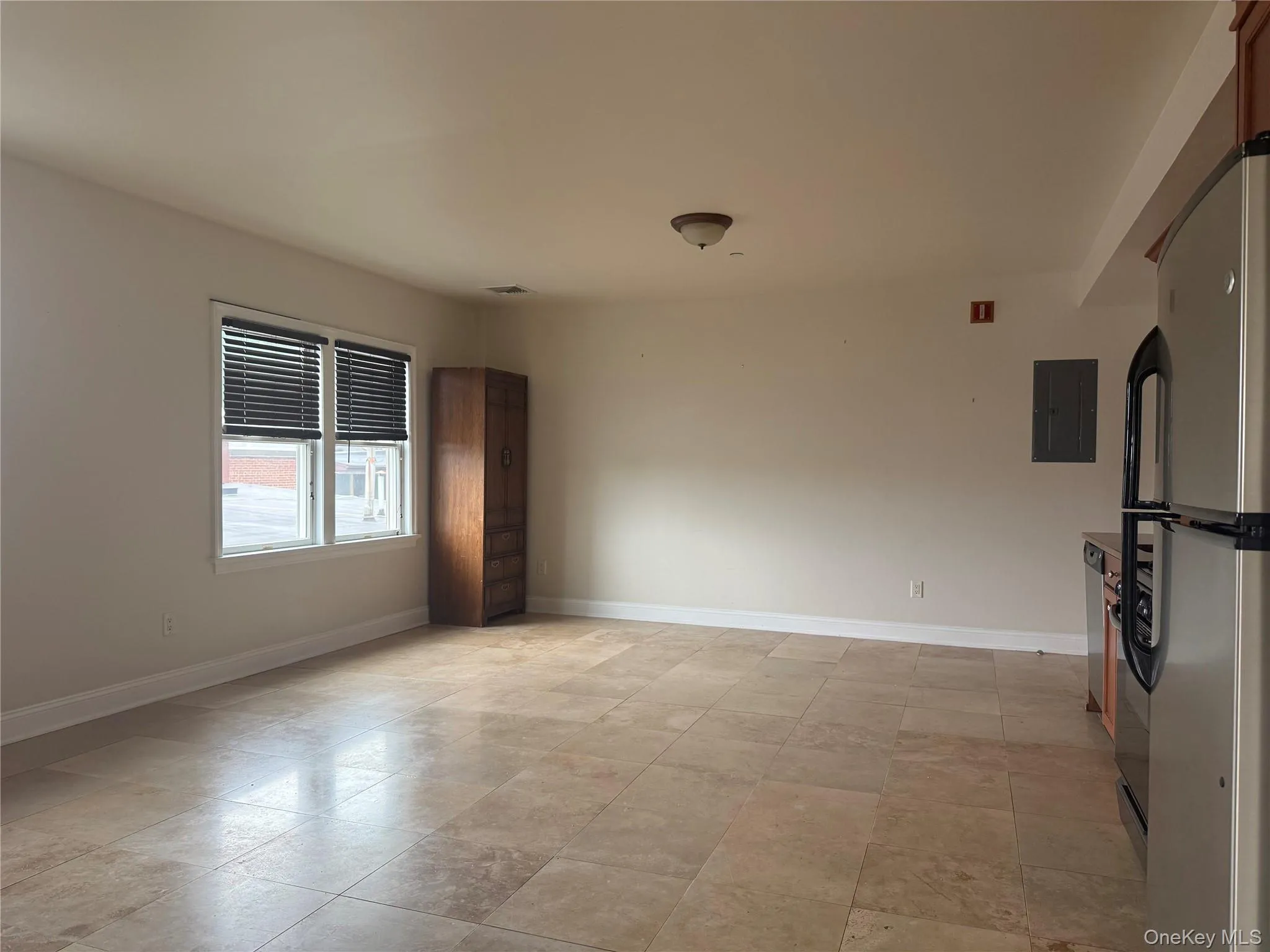 Looking from bedroom door into main living space Looking from bedroom door into main living space