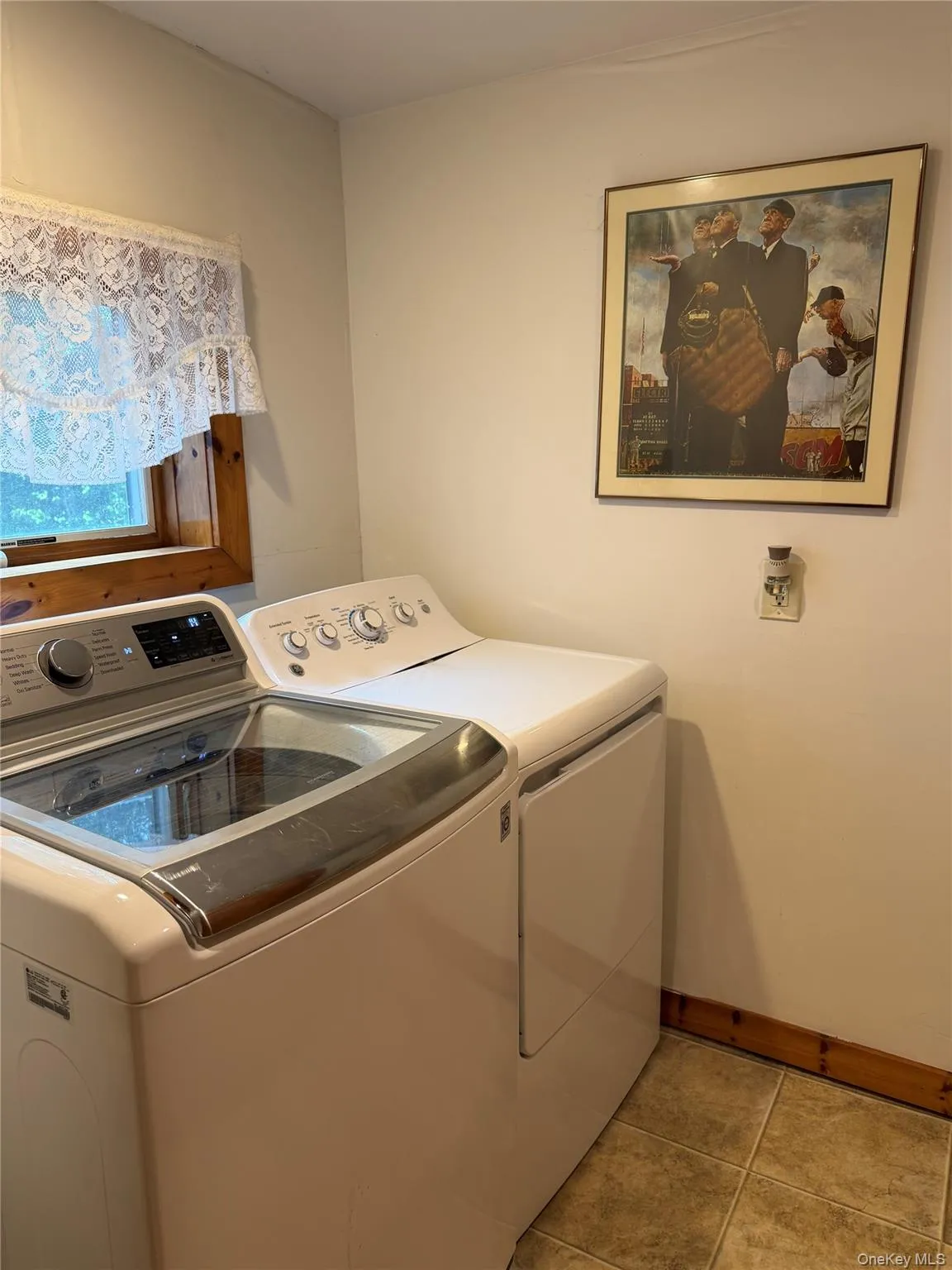 The convenience of a first floor laundry room. The convenience of a first floor laundry room.