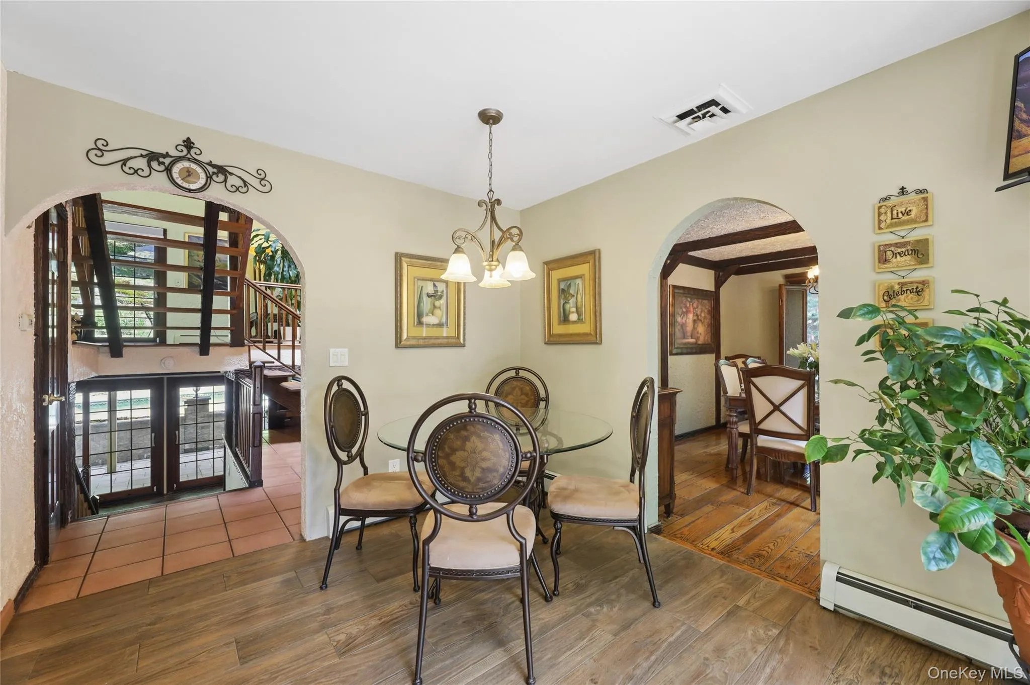 connected to the dining room and foyer. connected to the dining room and foyer.
