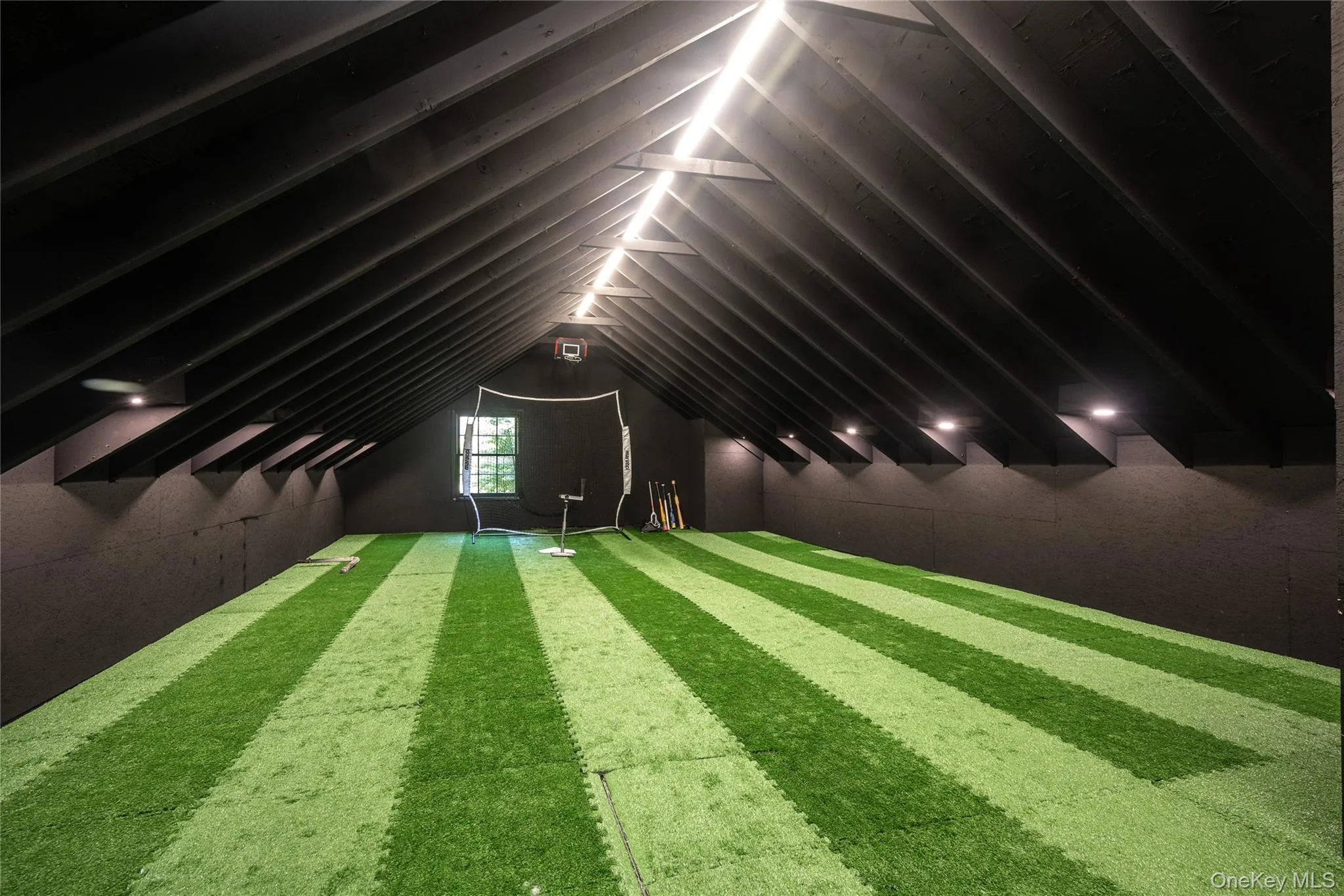 Who says the attic is just for storage? Wiffle ball, anyone? Who says the attic is just for storage? Wiffle ball, anyone?