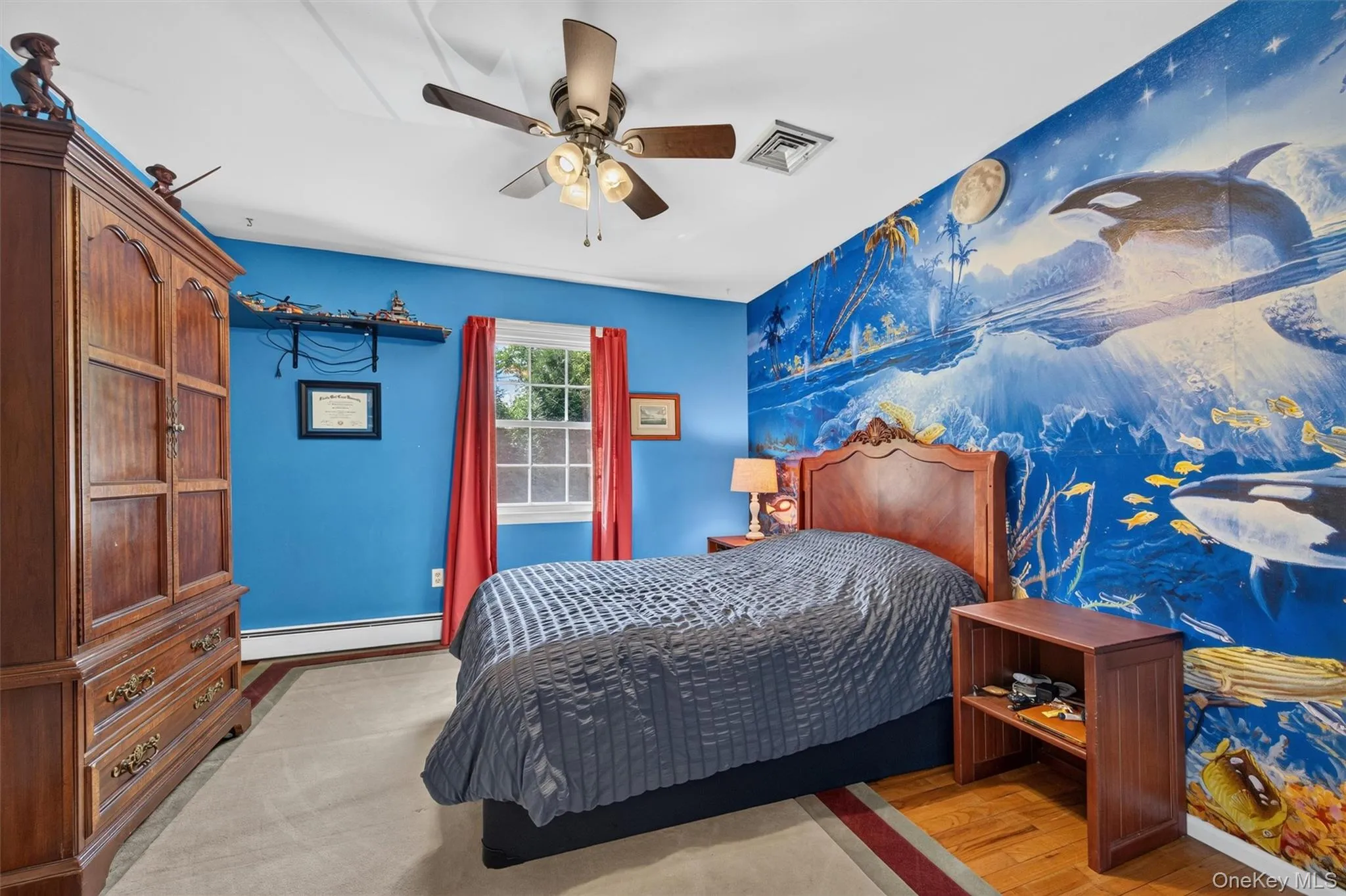 A third additional bedroom offers generous space, closet storage, and a playful design that can be personalized to fit the next owner’s style. A third additional bedroom offers generous space, closet storage, and a playful design that can be personalized to fit the next owner’s style.