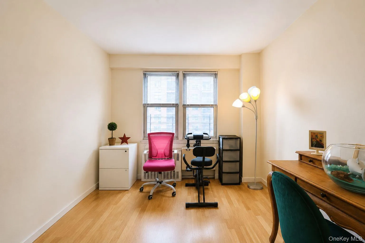 Second bedroom is virtually decluttered Second bedroom is virtually decluttered