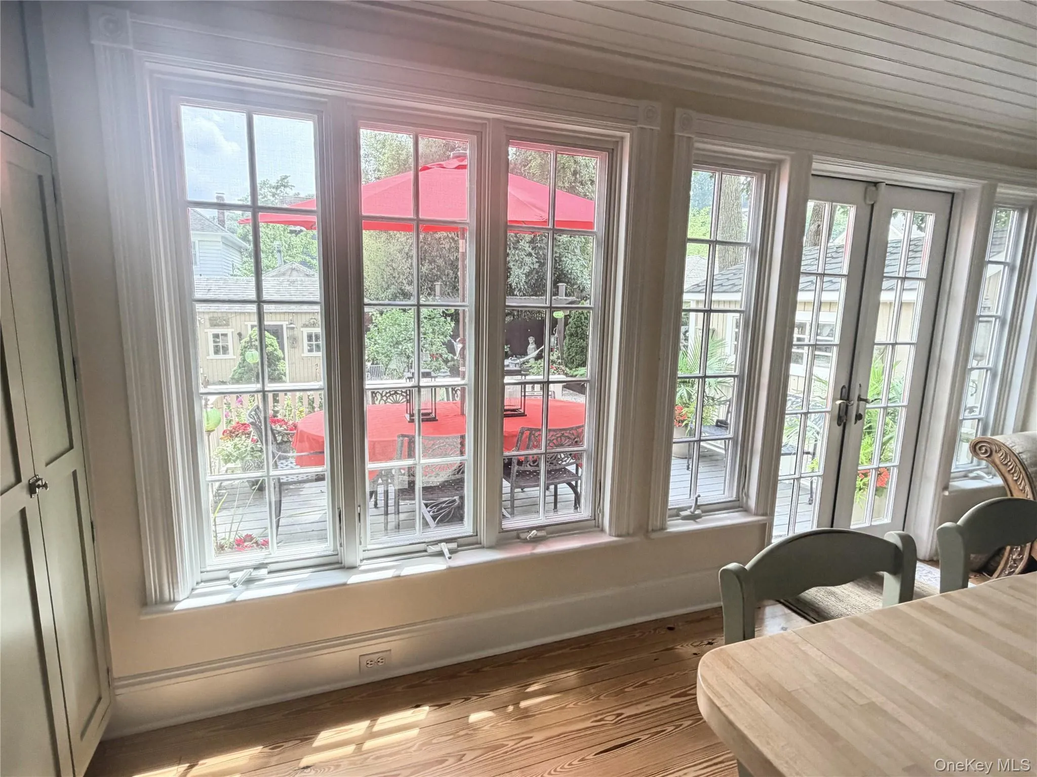 French Door & Windows Back wall French Door & Windows Back wall