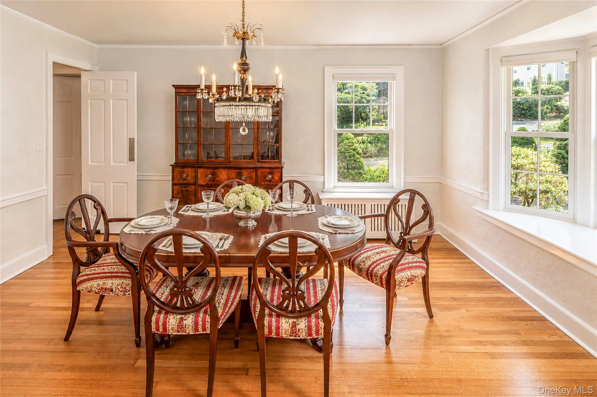 Dining Room has impressive bay window Dining Room has impressive bay window