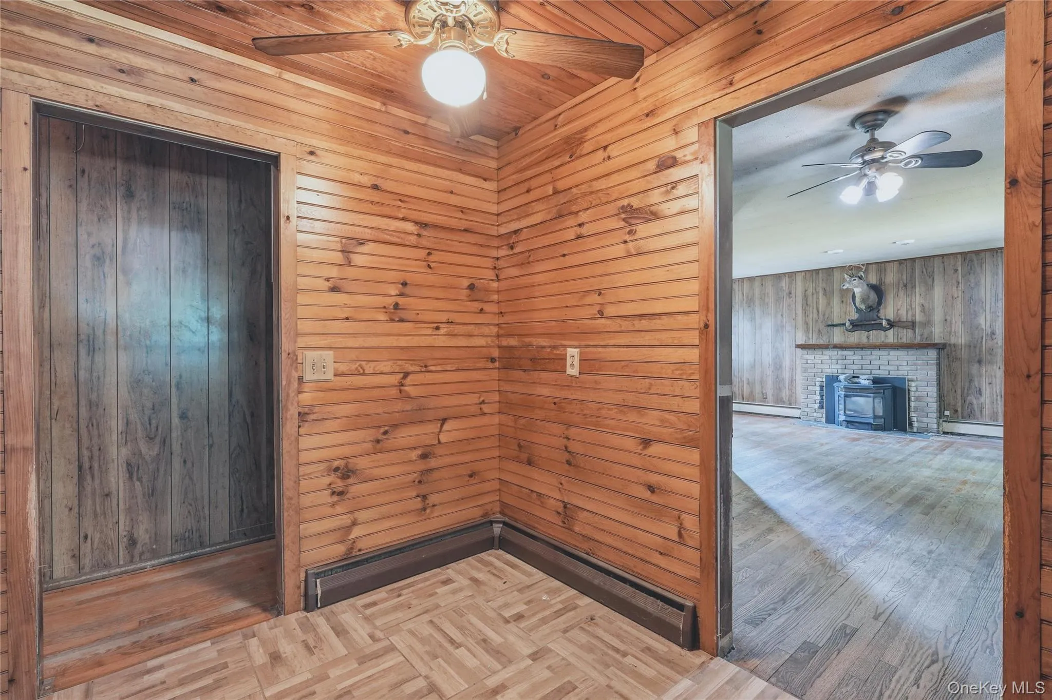 Wood paneling Wood paneling