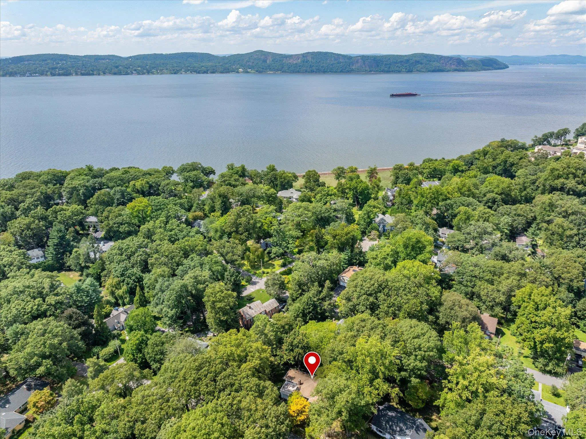 Aerial View Showing Hudson River Aerial View Showing Hudson River