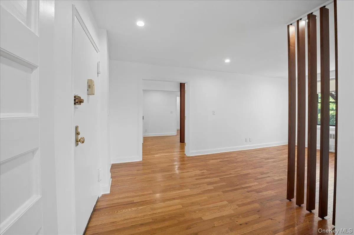 Entry hall with closet Entry hall with closet