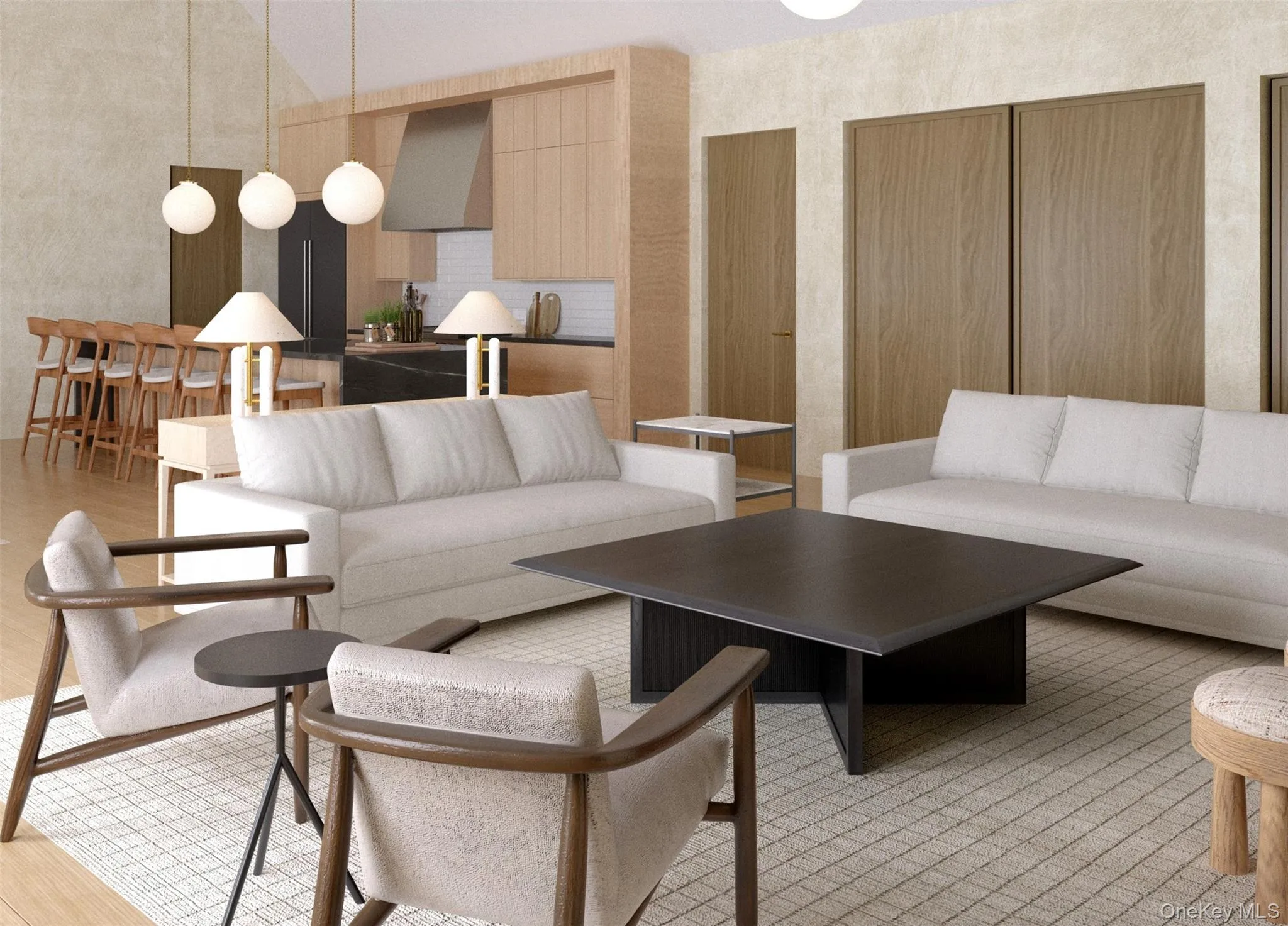 Rendering - Living Room Rendering - Living Room