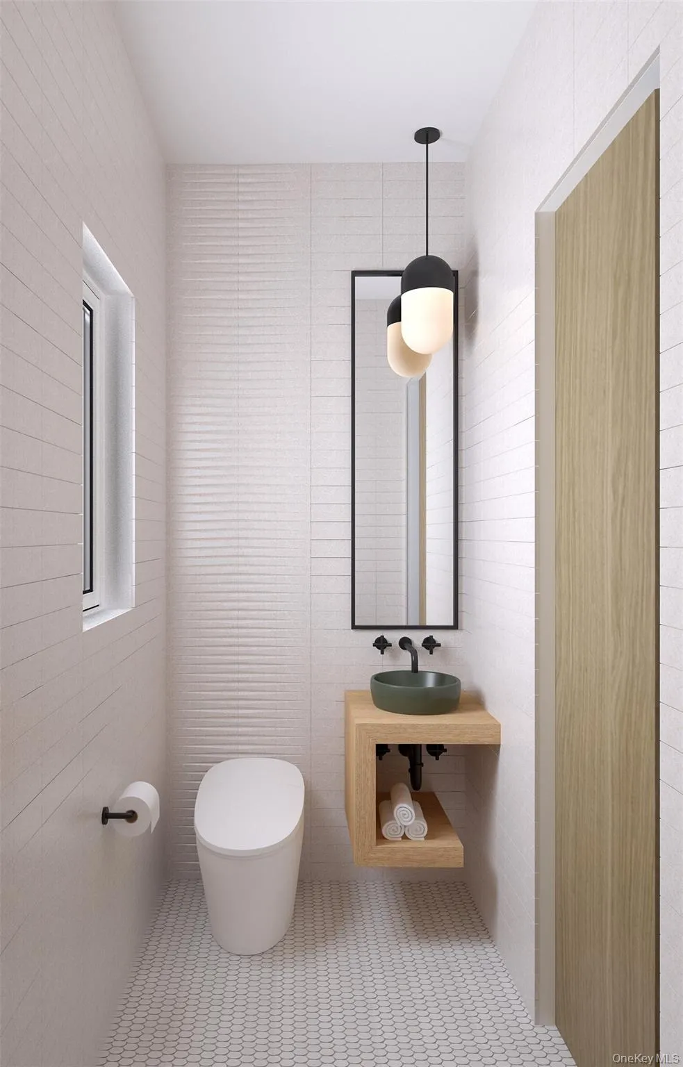 Rendering - Powder Room Rendering - Powder Room