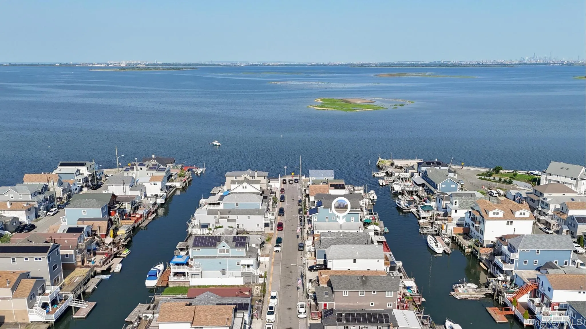 Facing West Jamaica bay and Brooklyn Facing West Jamaica bay and Brooklyn