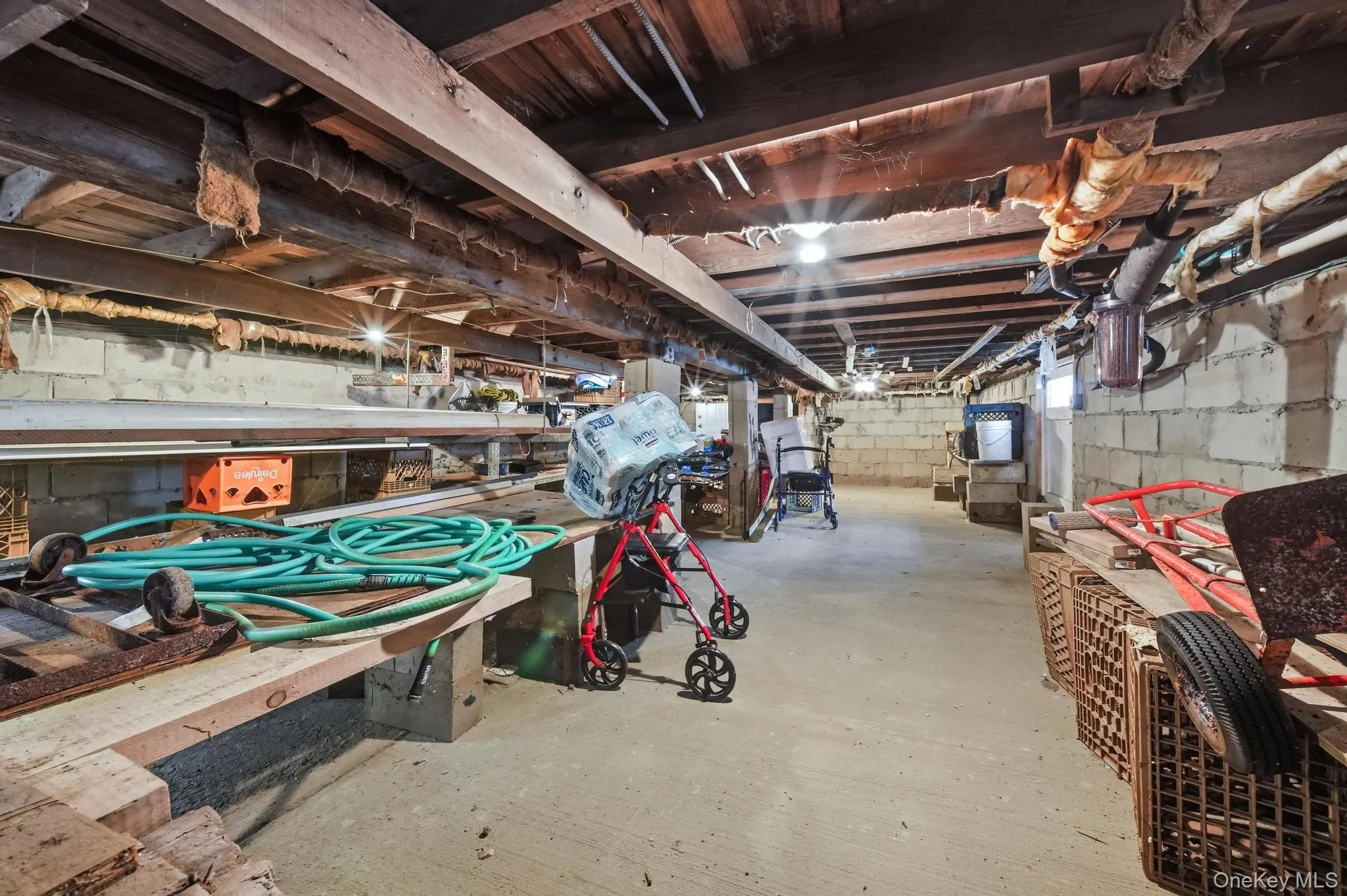 Basement to the left is a water Filter System Basement to the left is a water Filter System