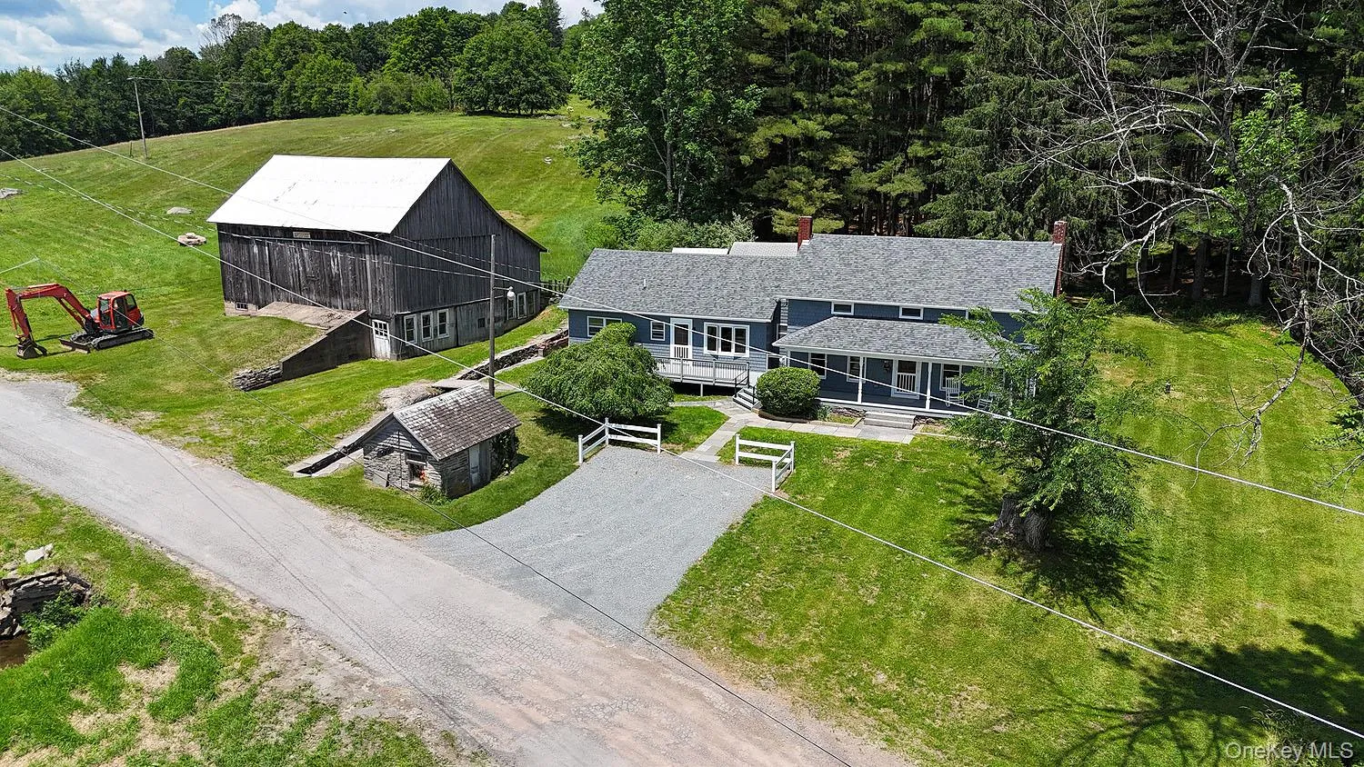 House and one barn House and one barn