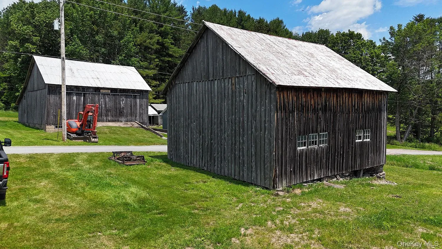 Showing barn on same side of home plus one across the road. Both in great shape! Showing barn on same side of home plus one across the road. Both in great shape!