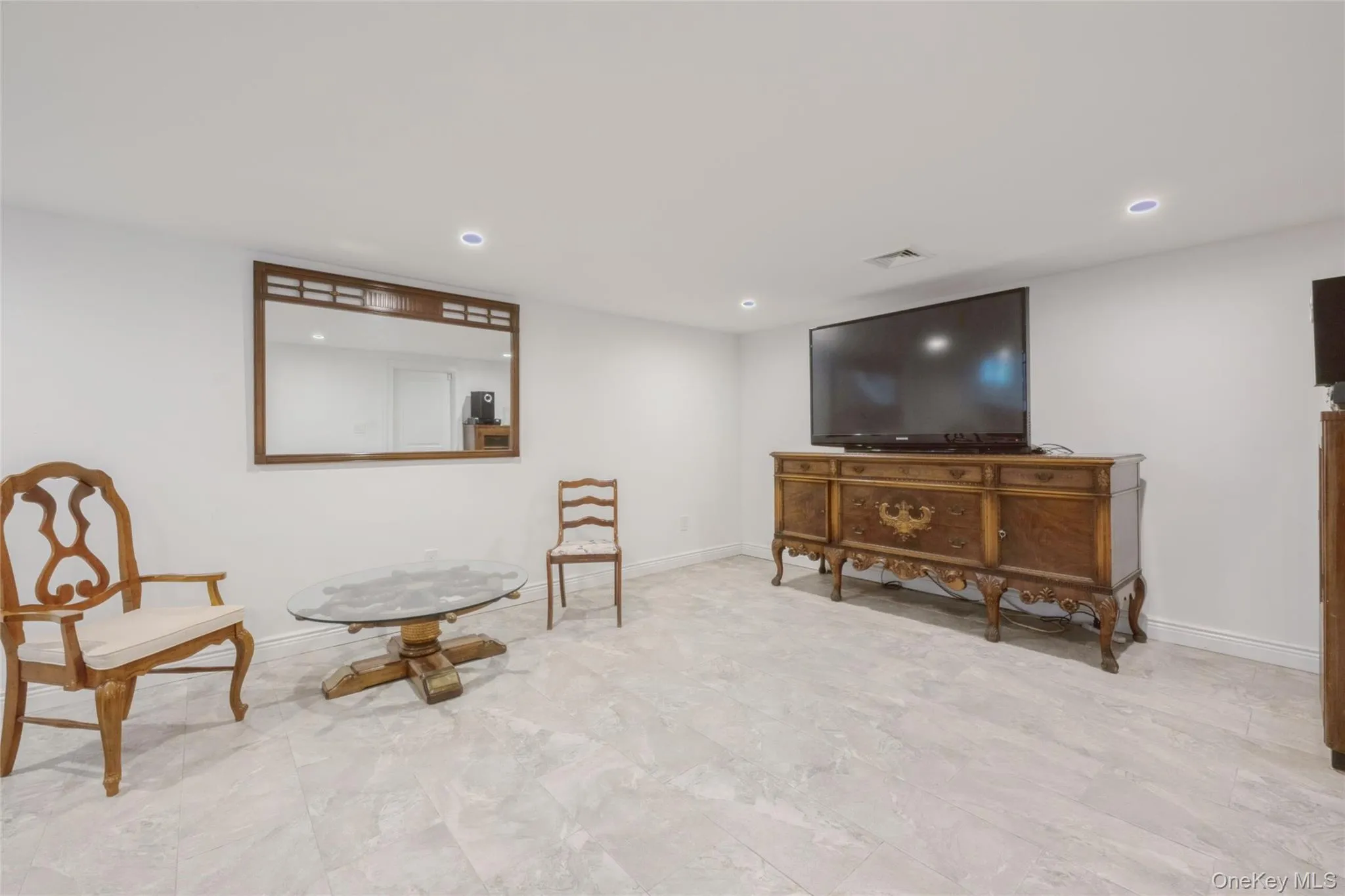 Finished basement Finished basement