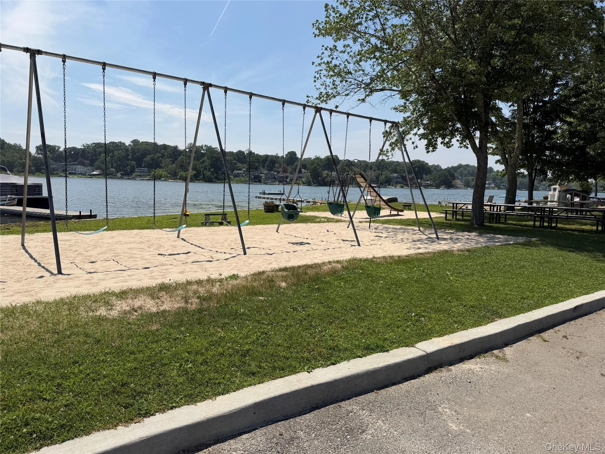 Swings & playground area Swings & playground area